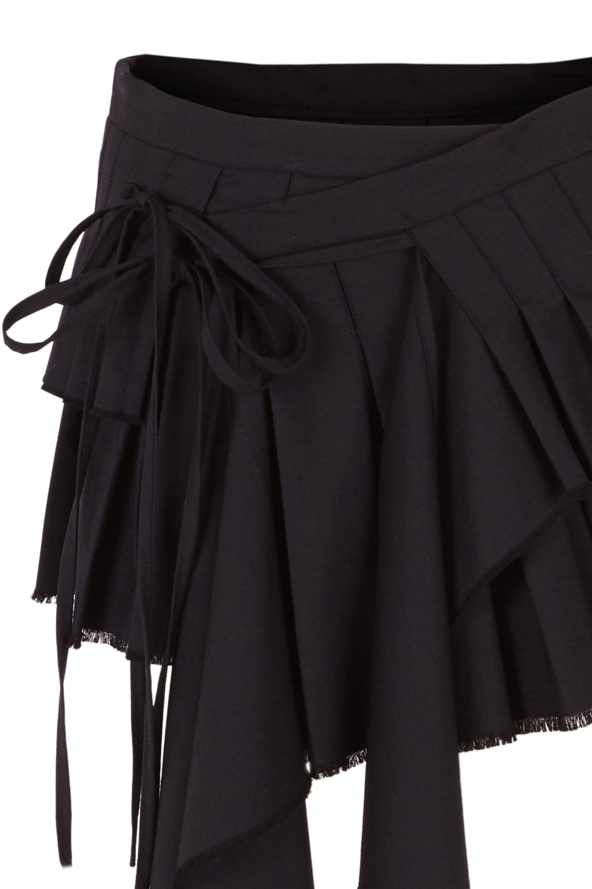 Falda tablas negra