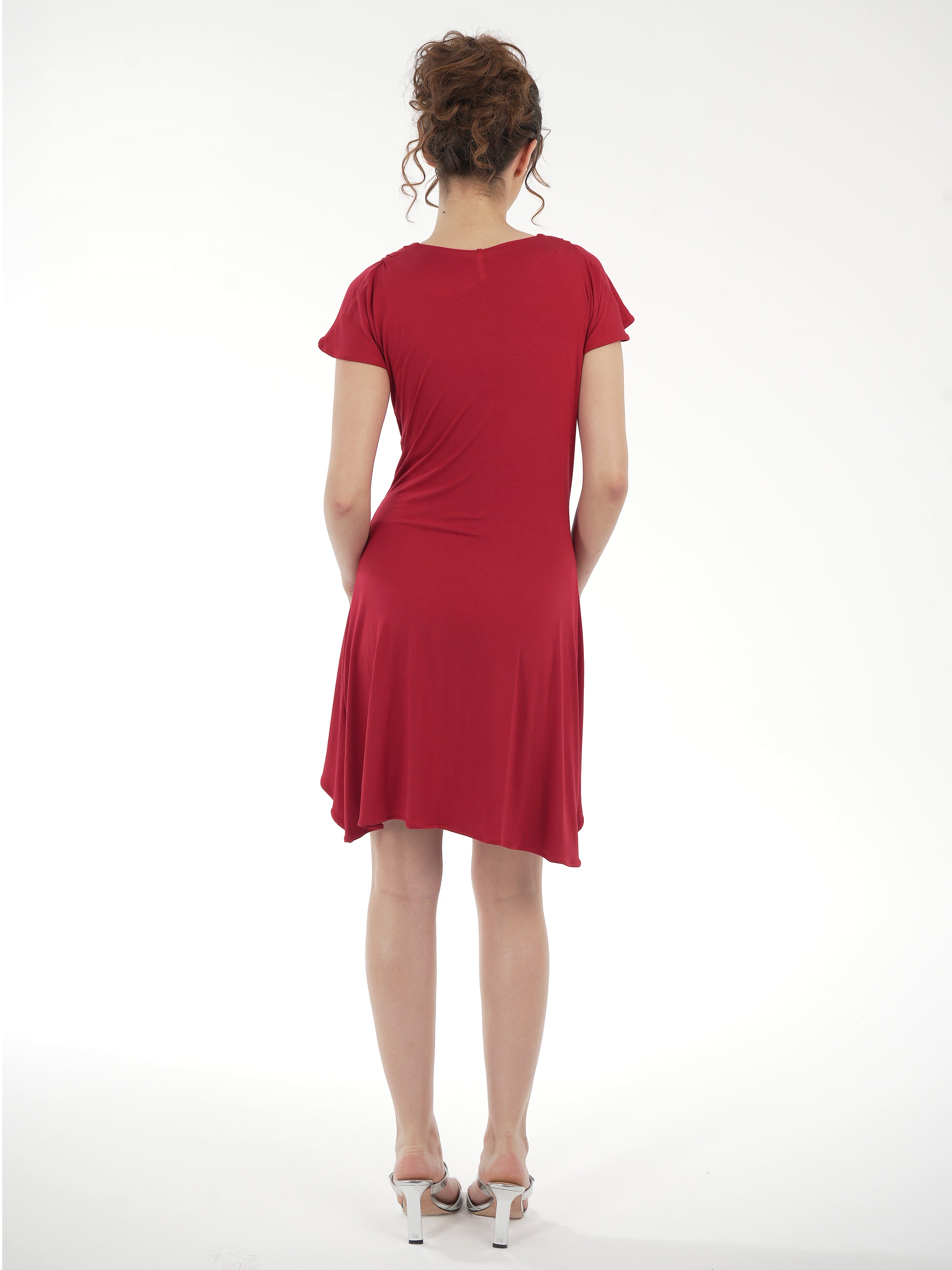 The aphrodite draped dress