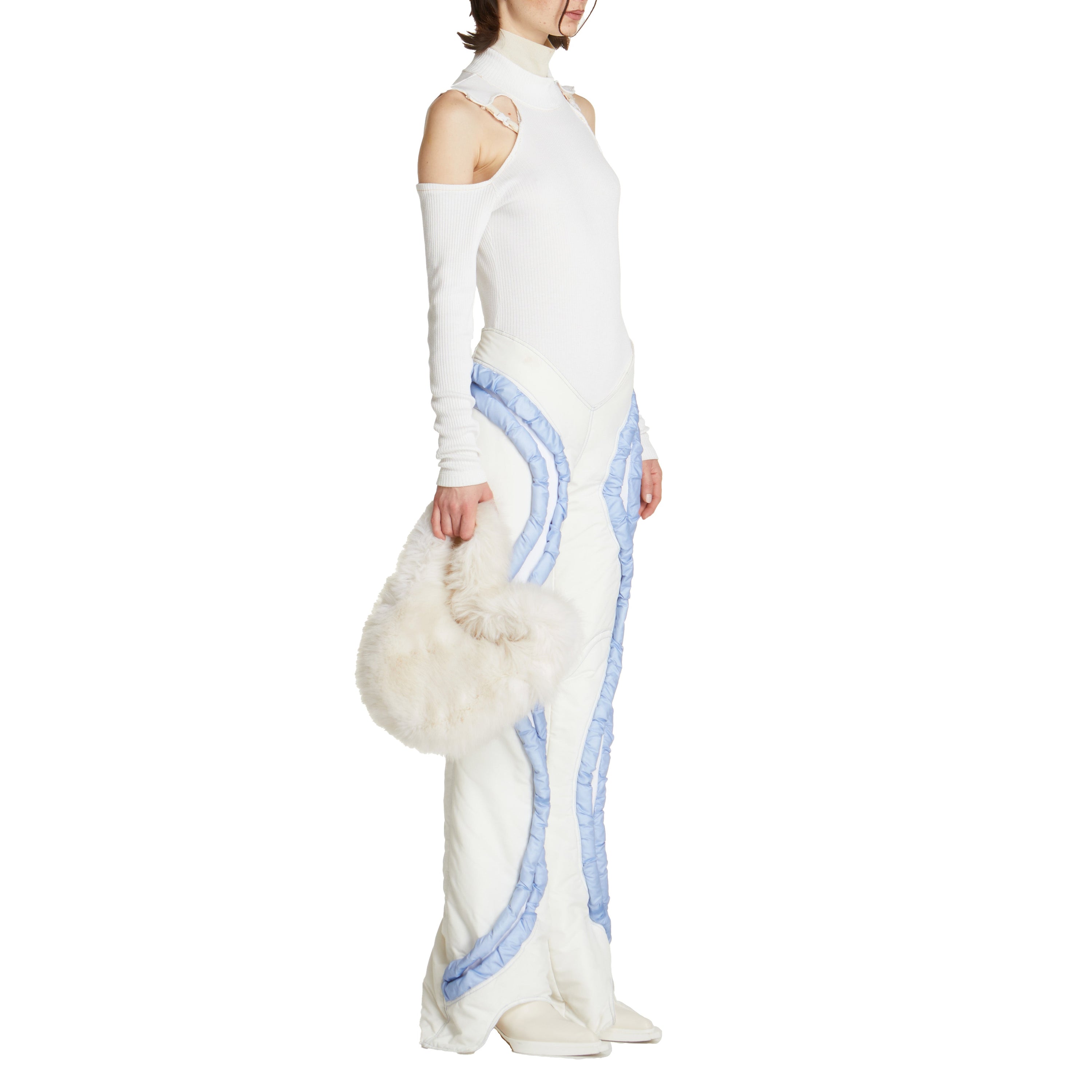 Blue snake pantaloni