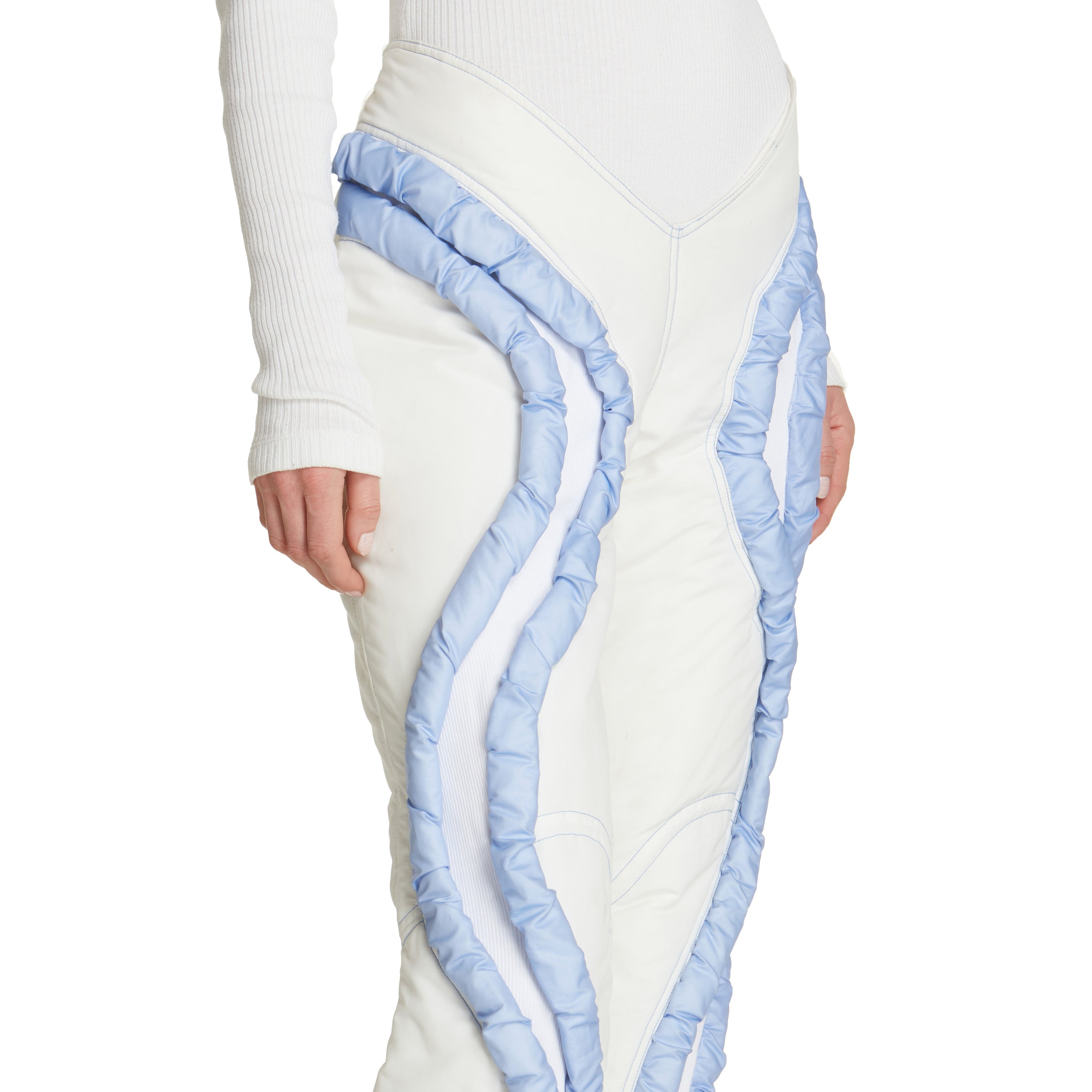 Blue snake pantaloni