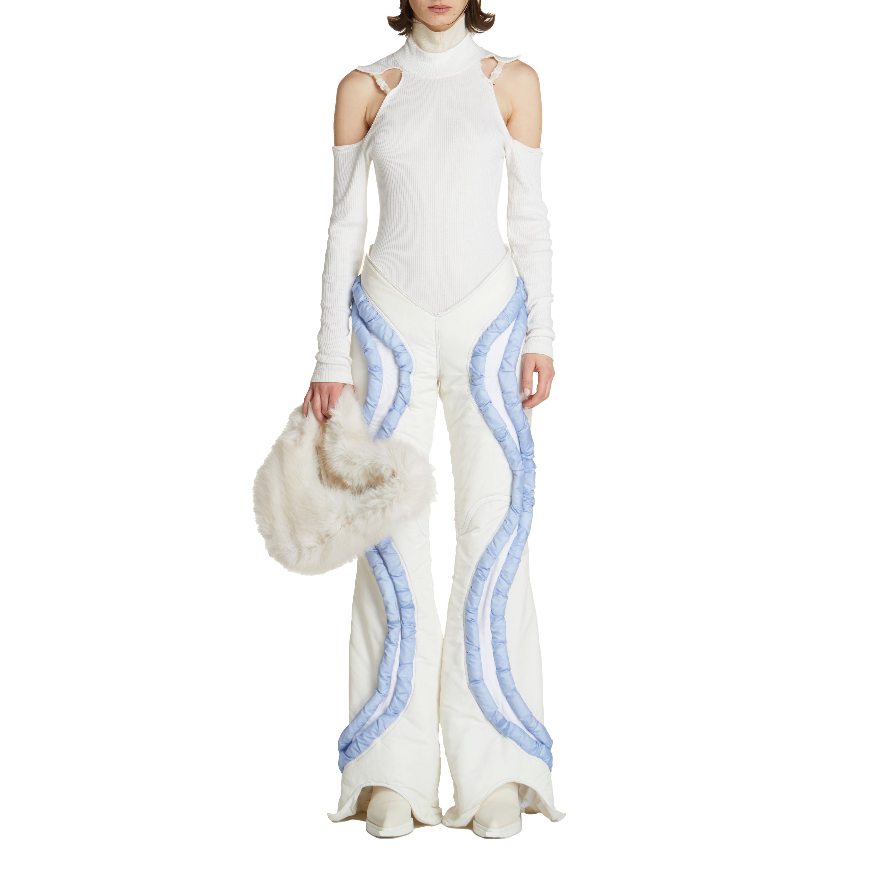 Blue snake pantaloni