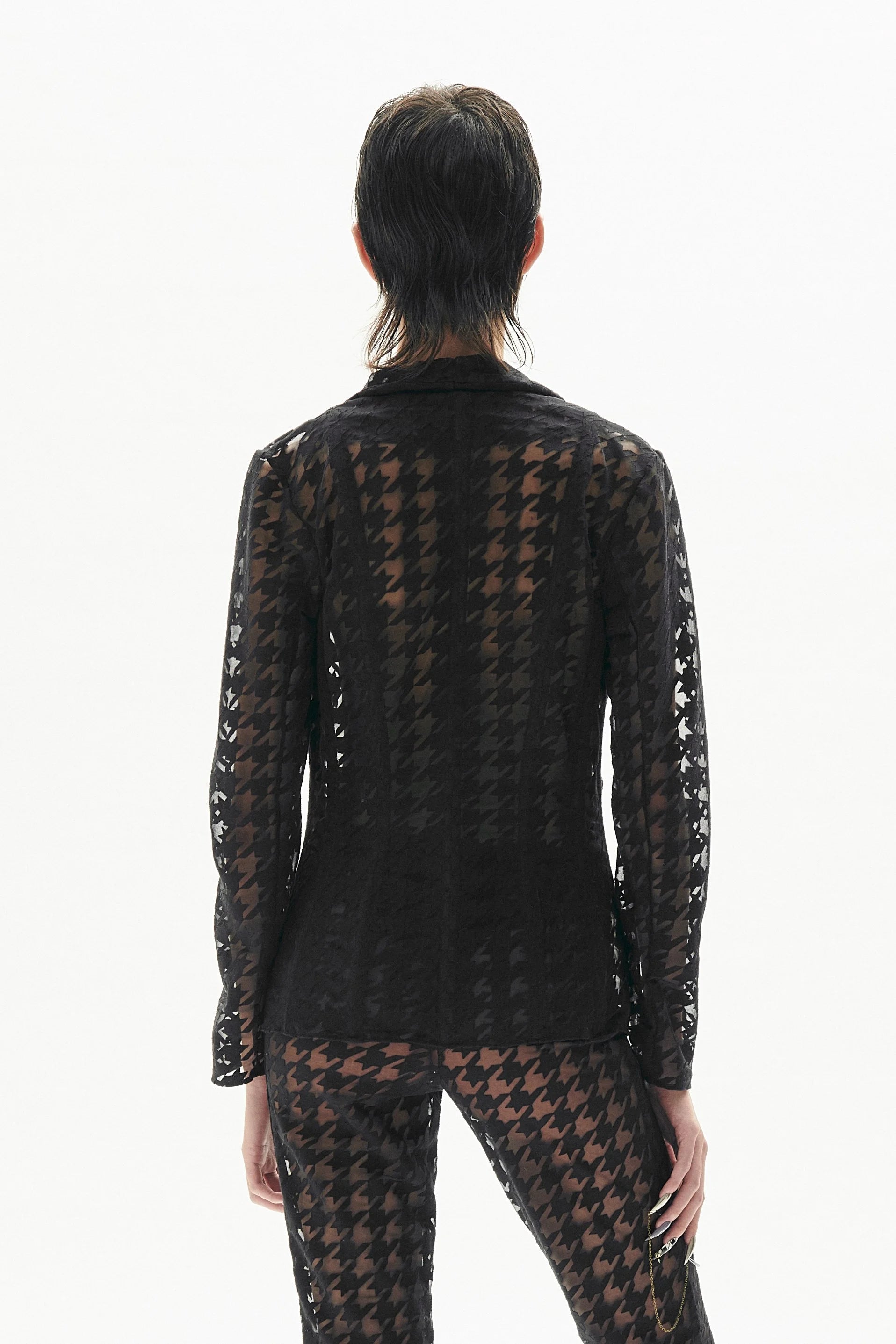 Veste pied de poule