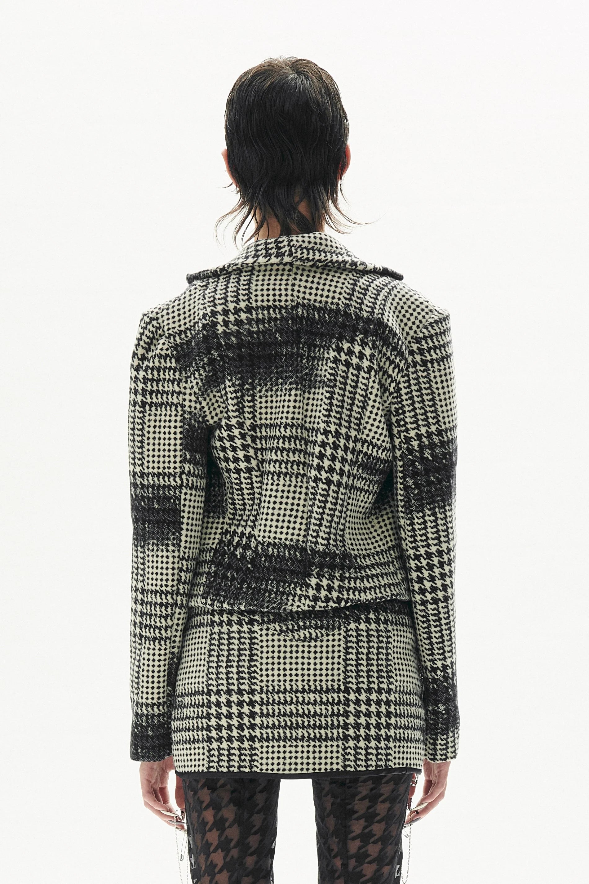 Veste en lainage grise