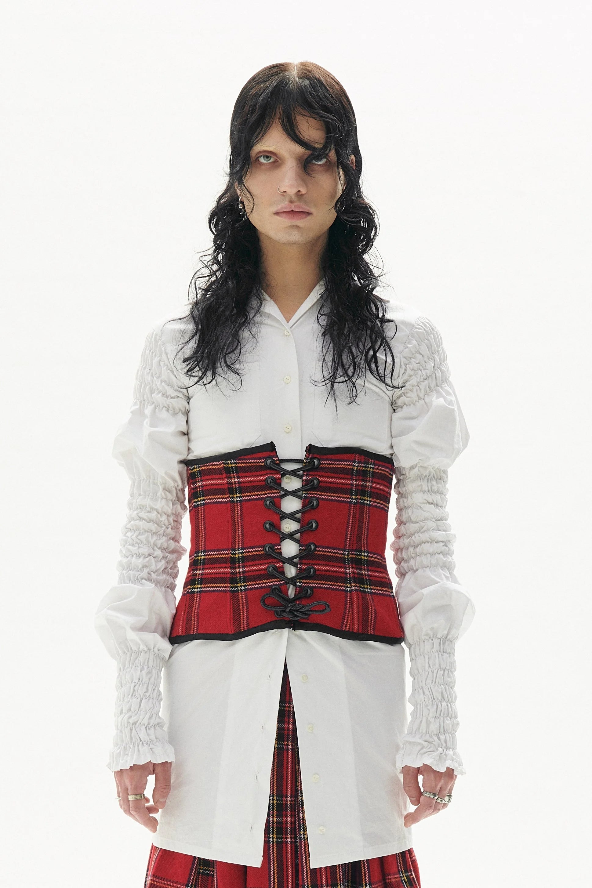 Corset tartan