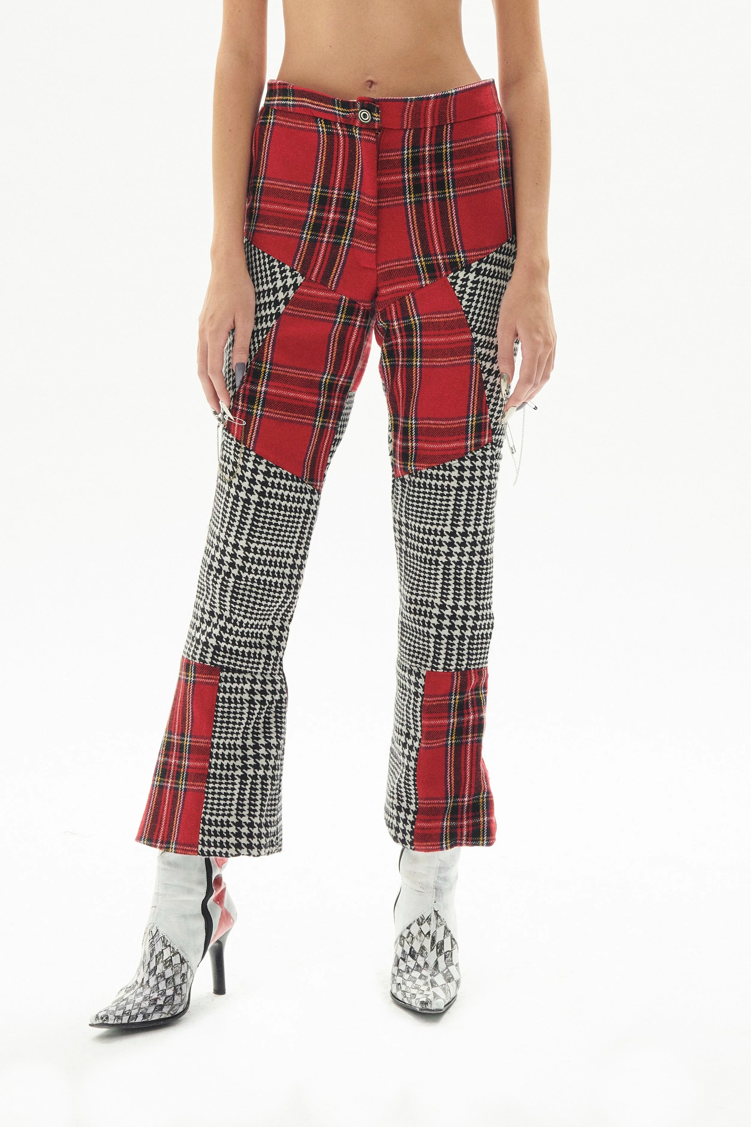 Pantalon patchwork