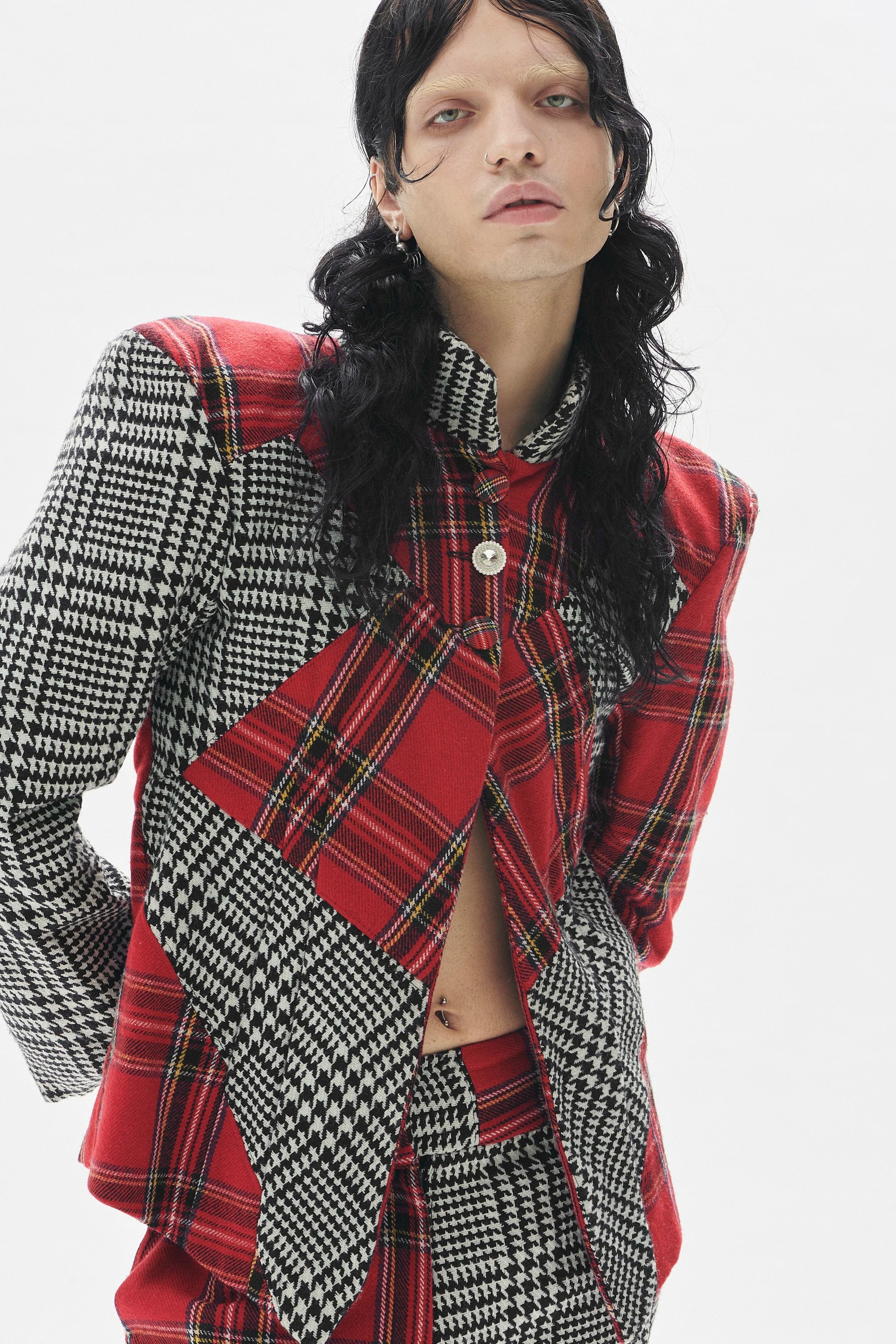 Veste à épaulettes