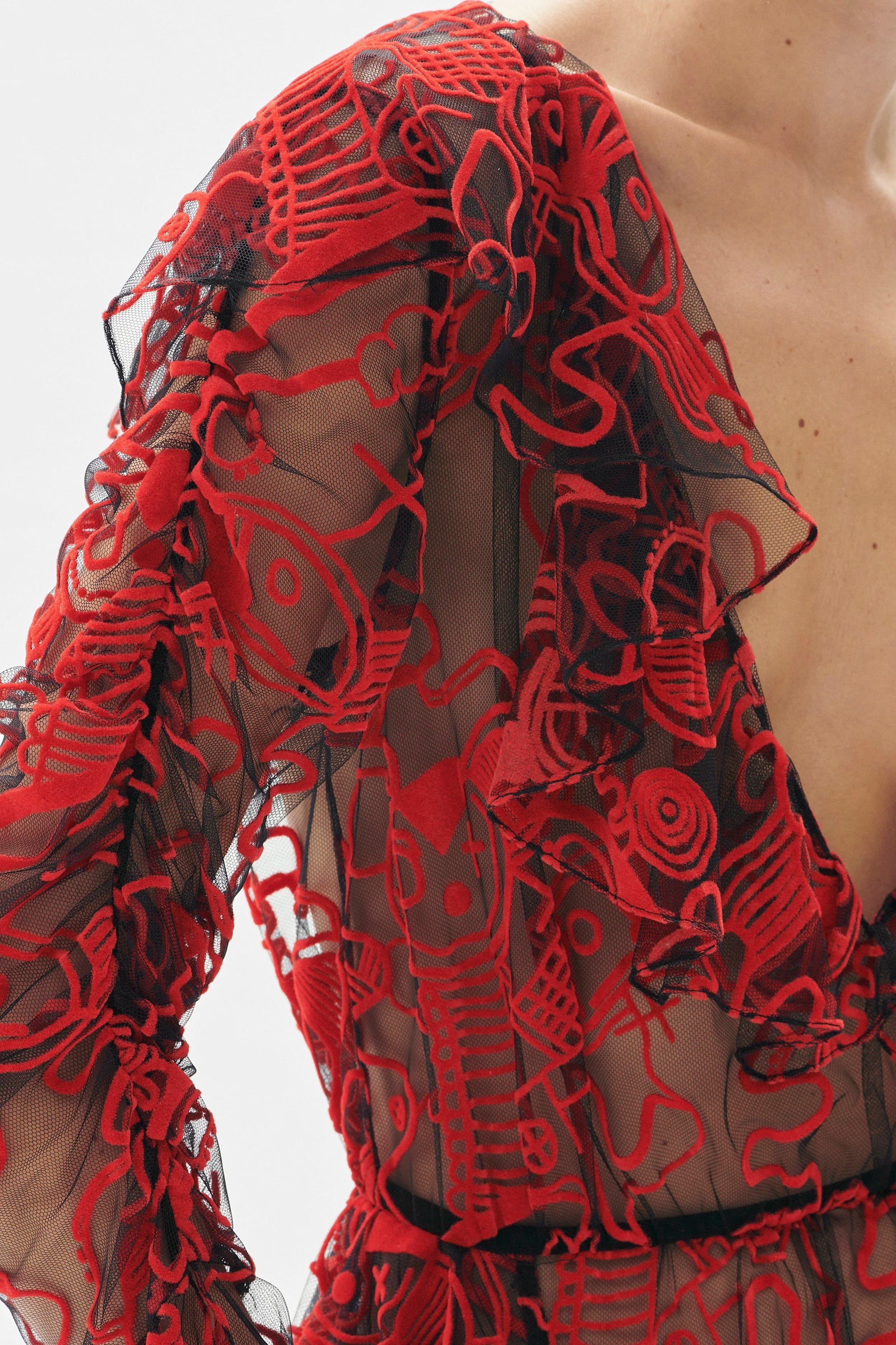 Robe velours