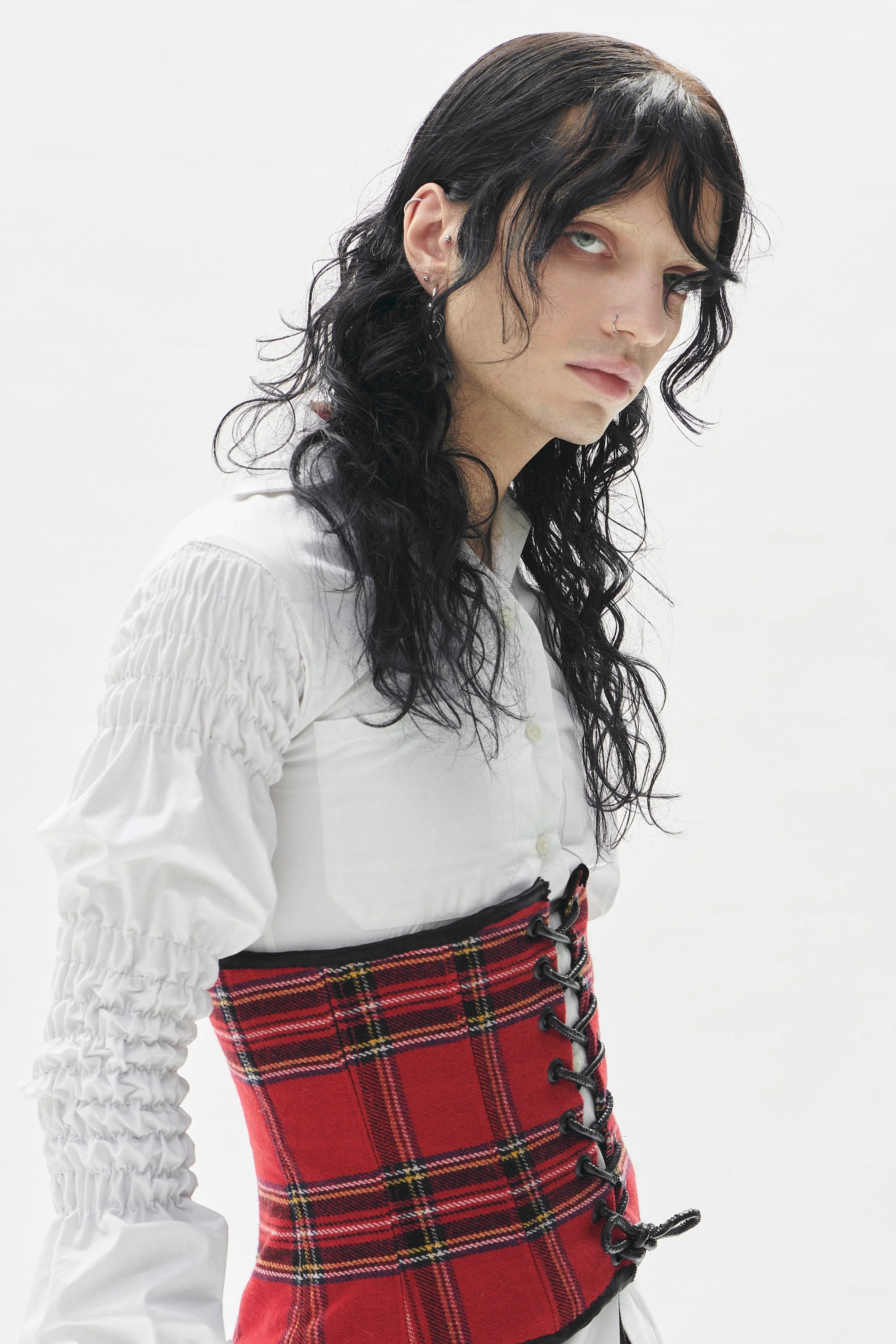 Corset tartan