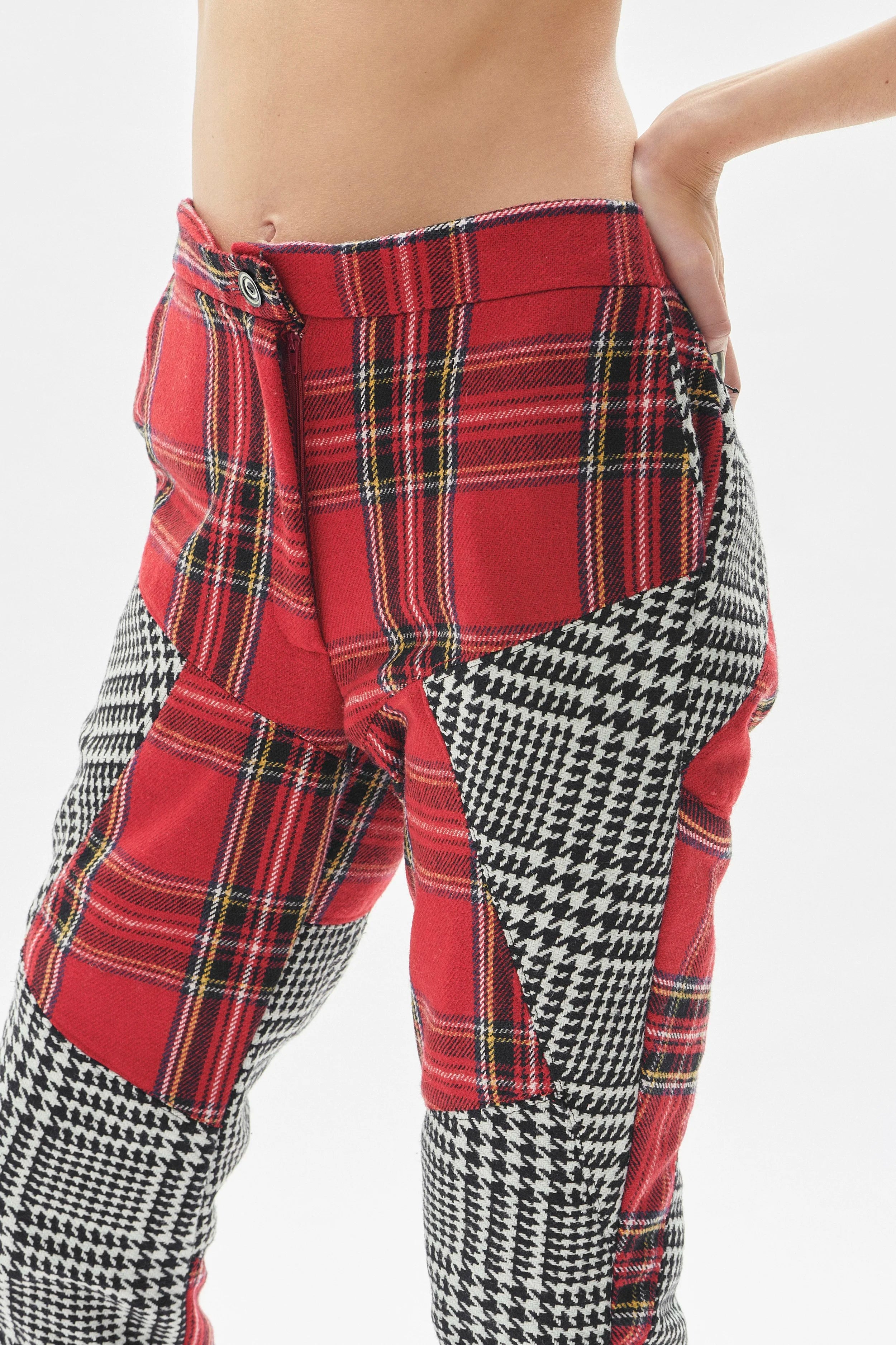 Pantalon patchwork