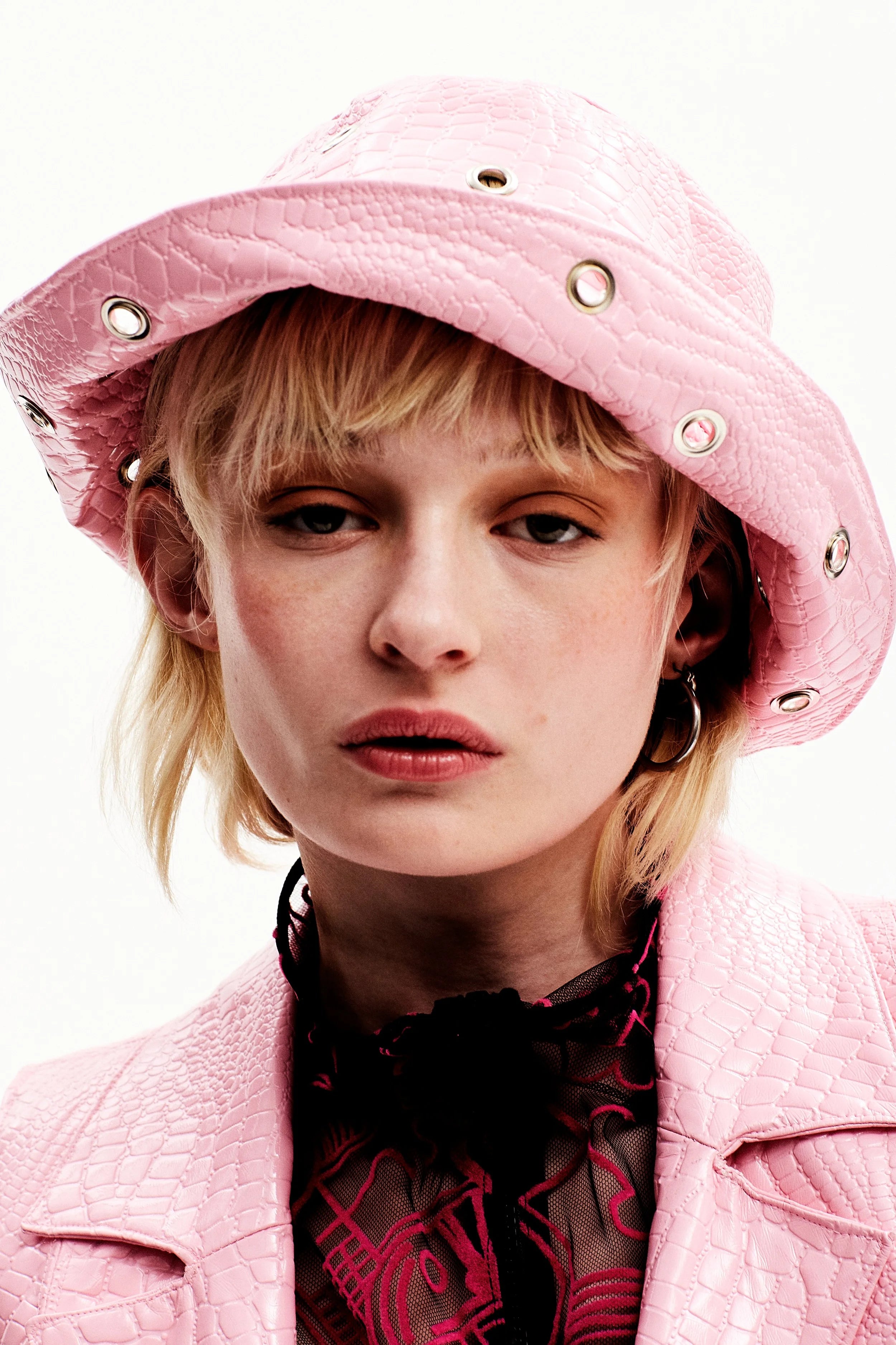 Bob à oeillets baby pink