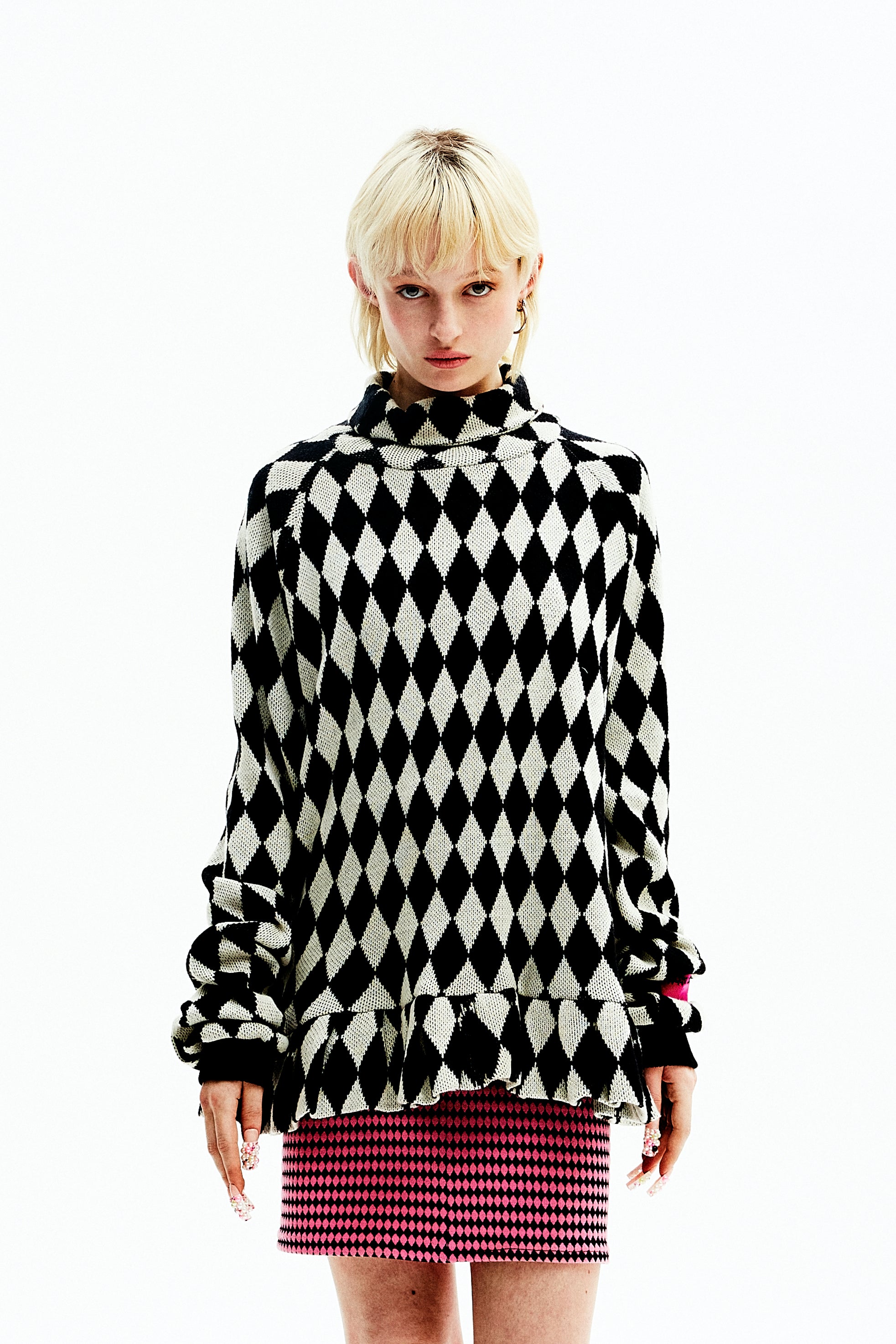 Pull losange