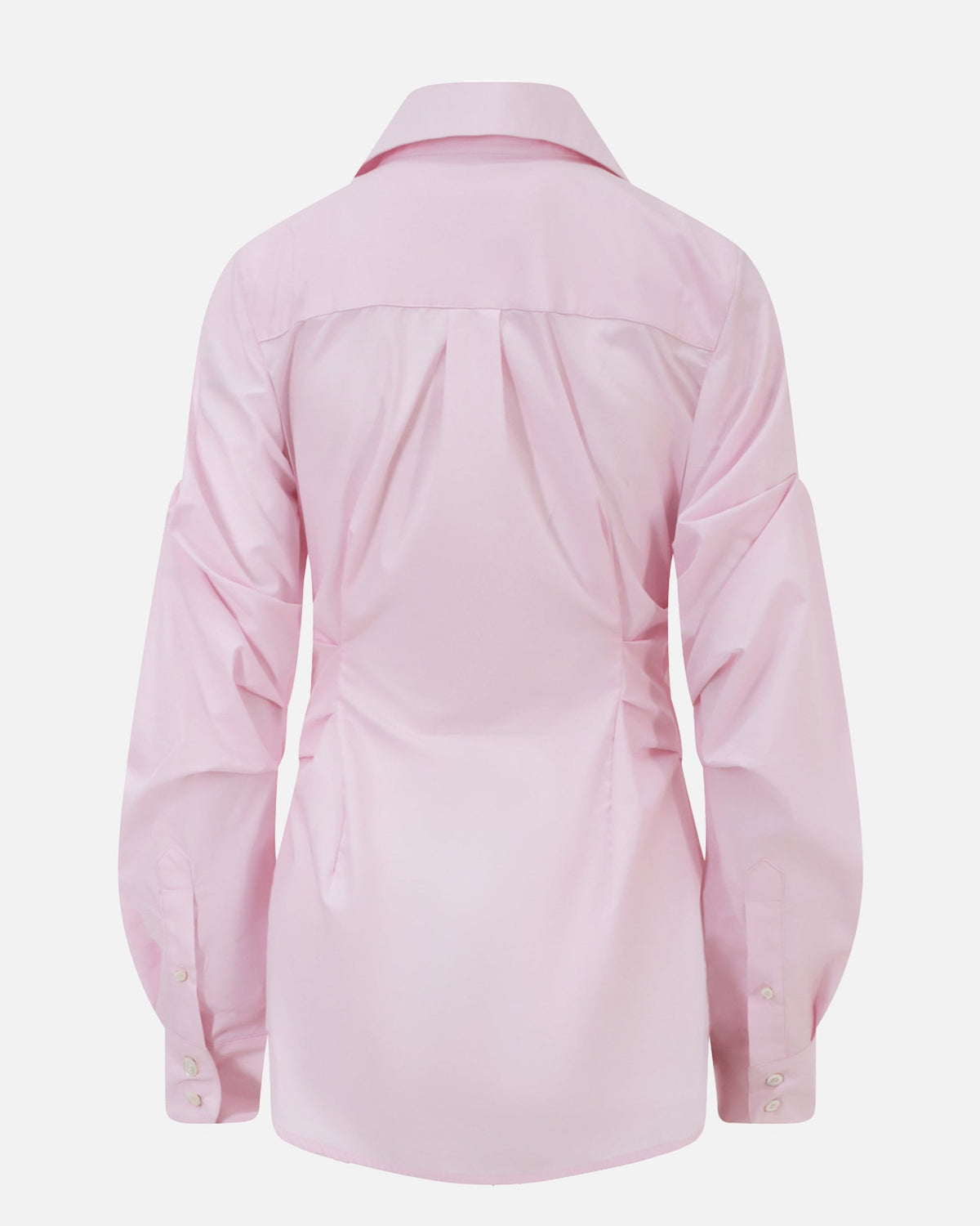 Breakfast shirt dress pink