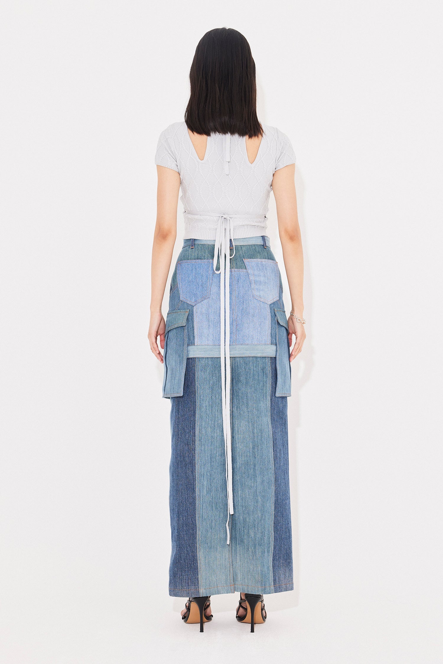 Uma skirt denim blues