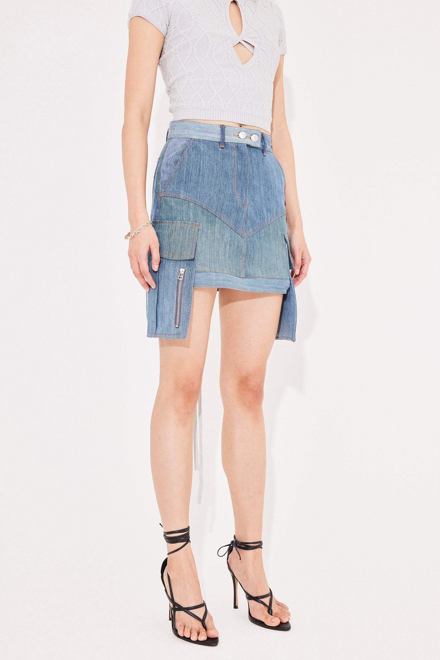 Uma skirt denim blues