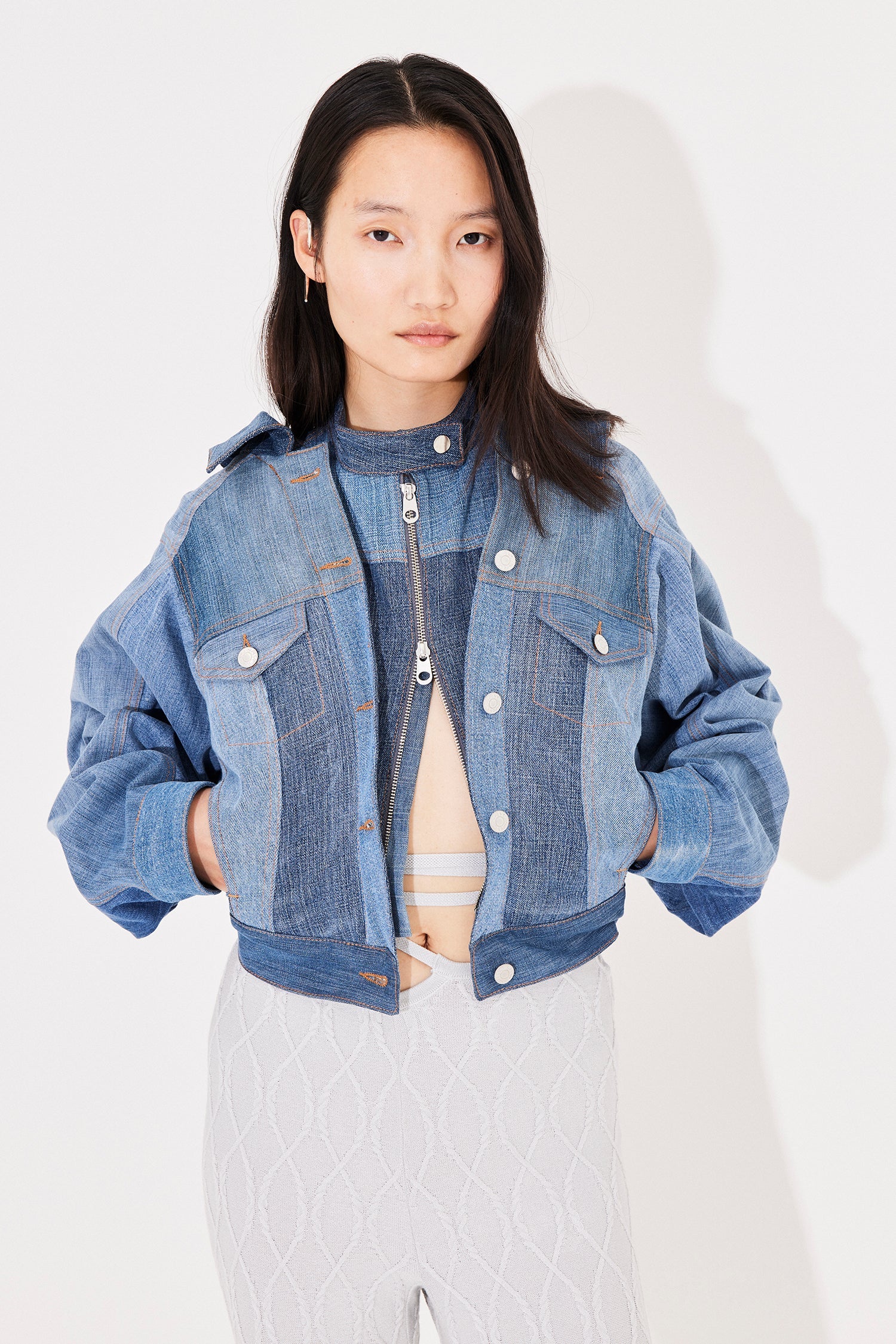 Uma jacket denim blues