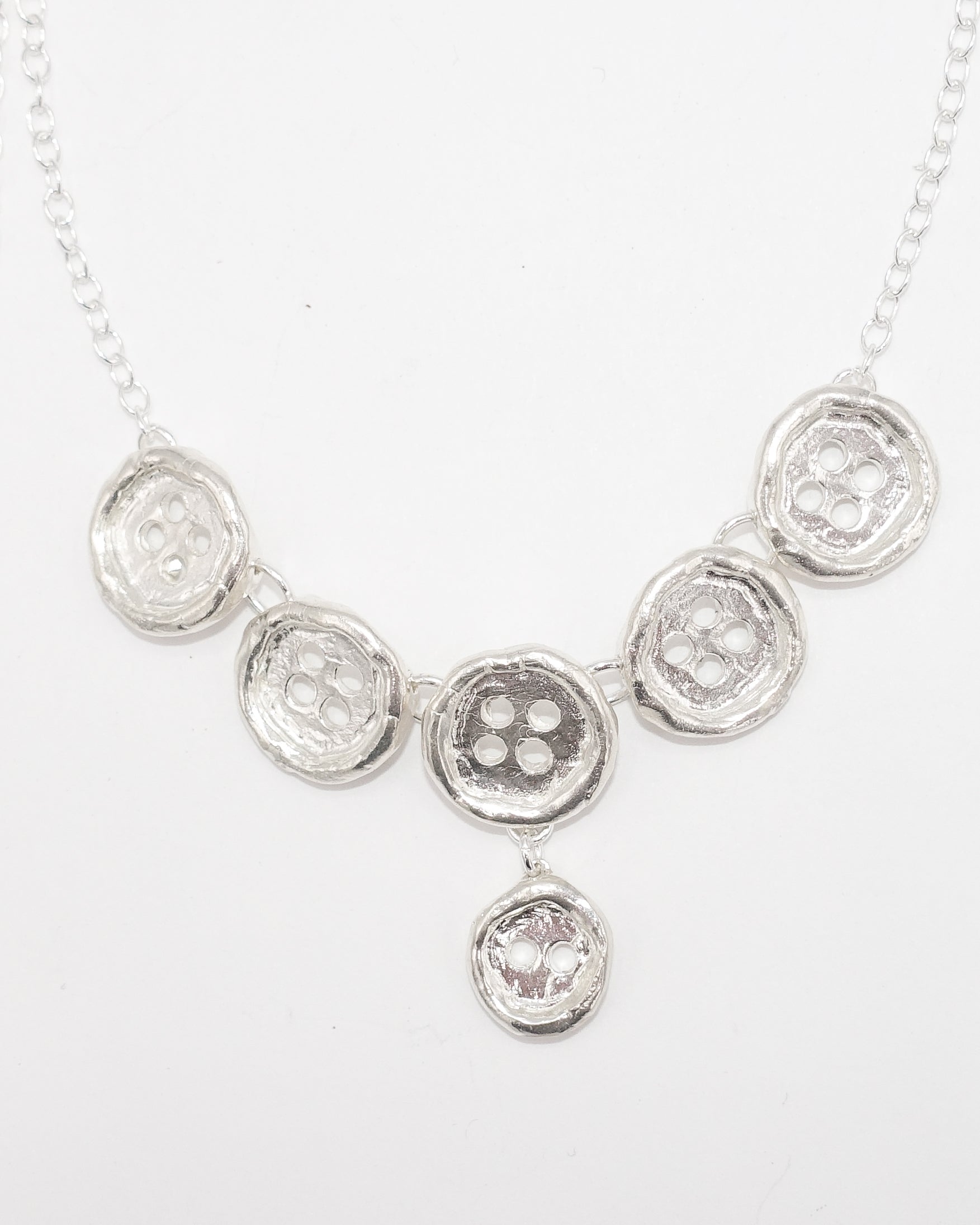 Button necklace