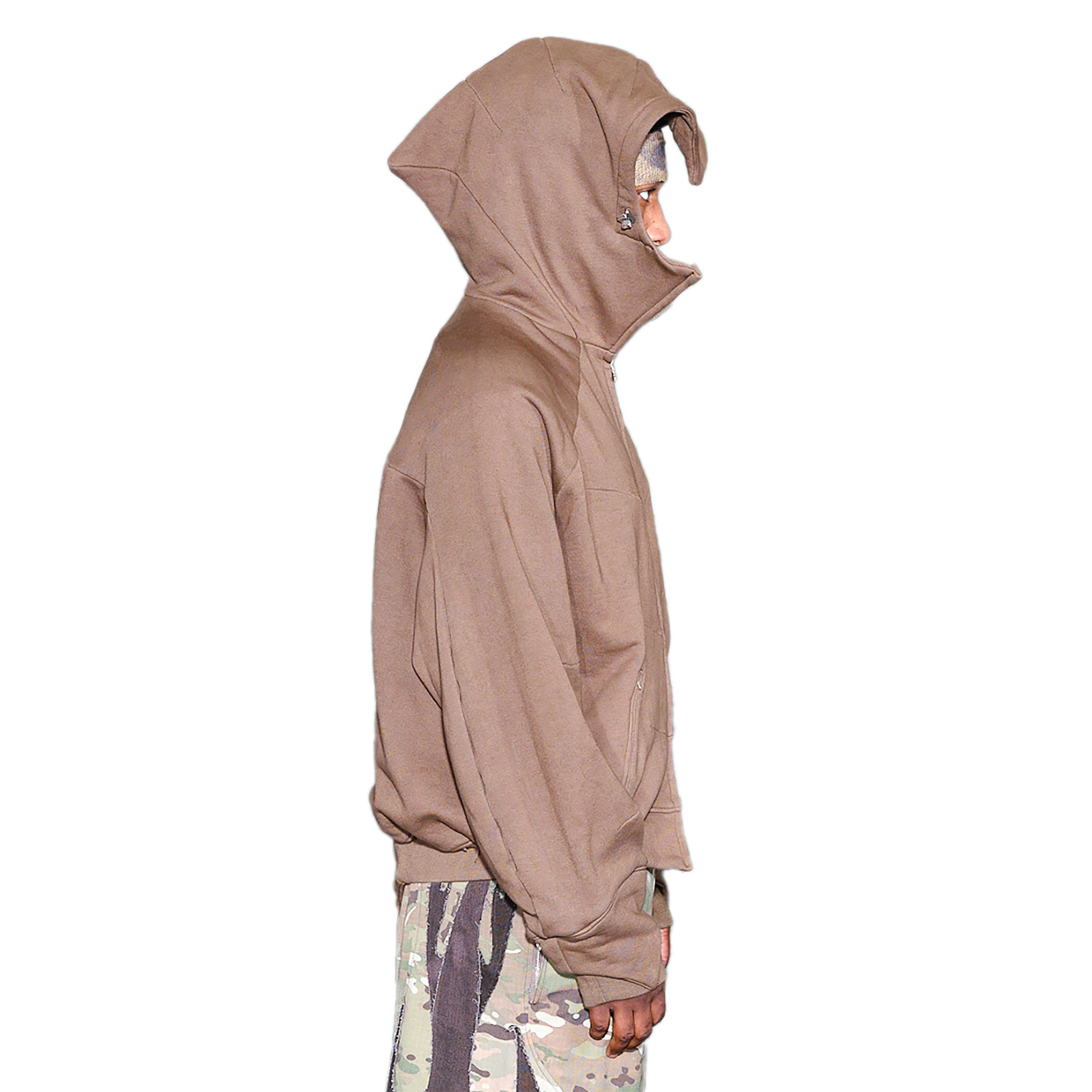 Exoskeletal hoodie