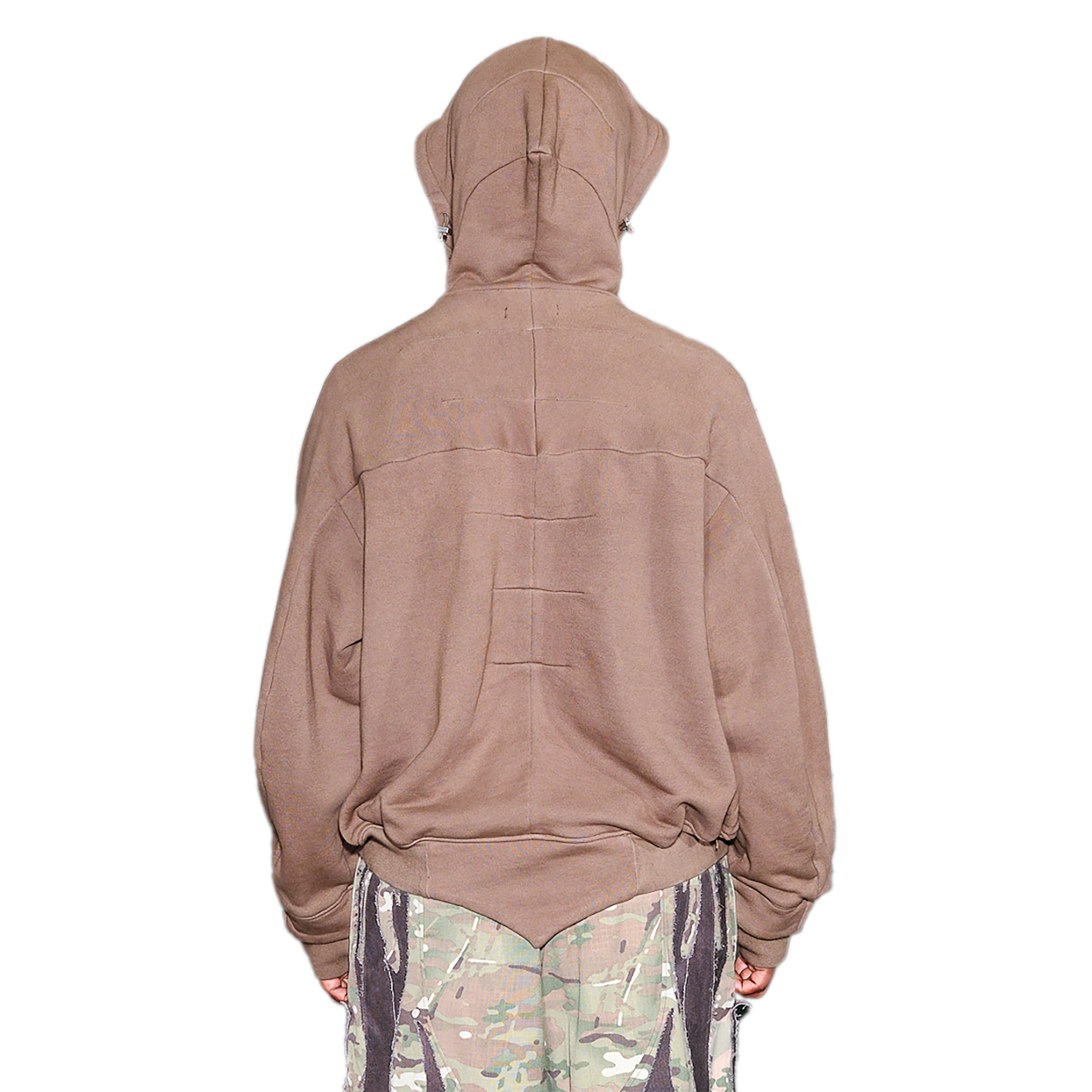 Exoskeletal hoodie