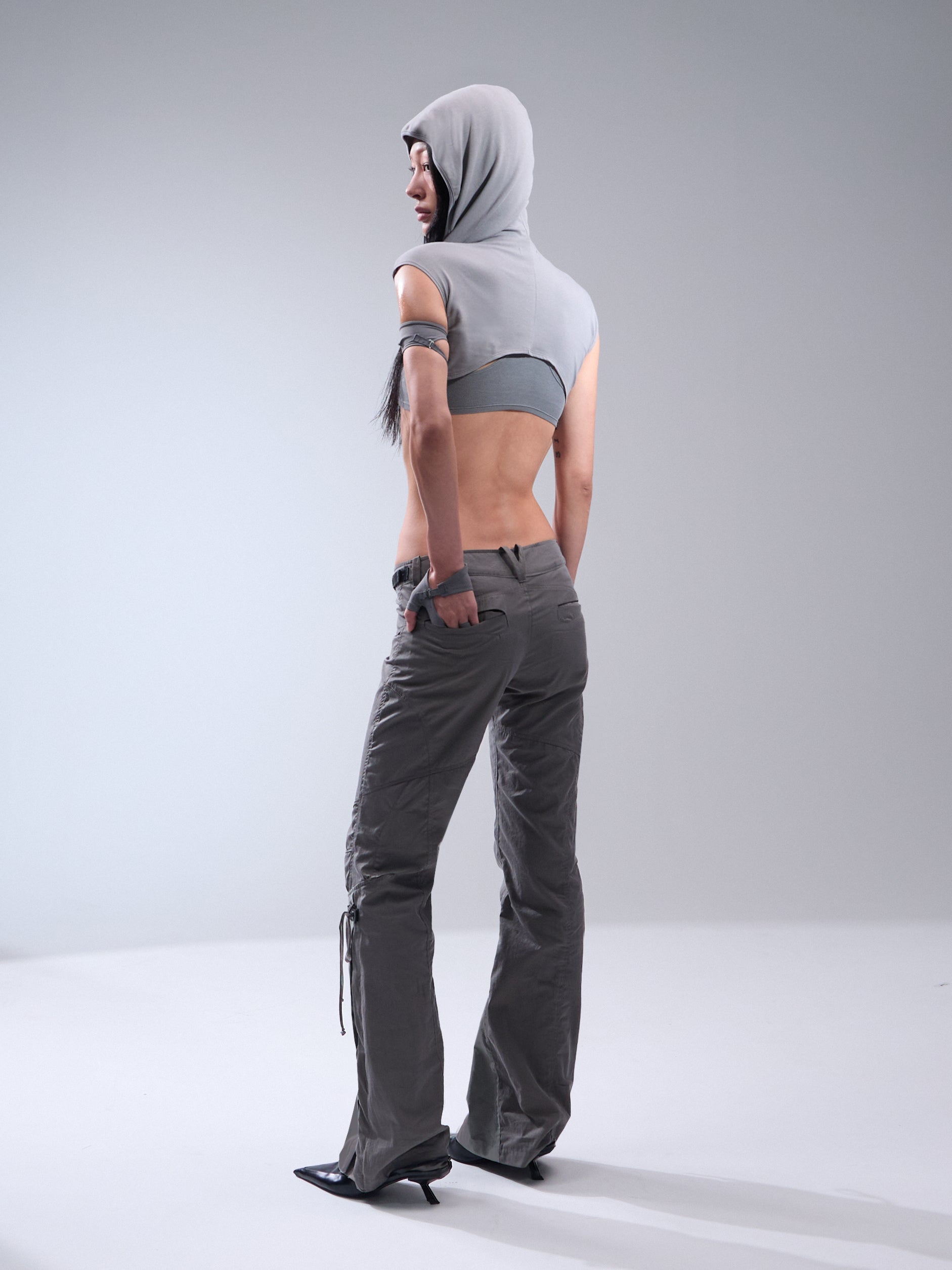 Hooded bolero