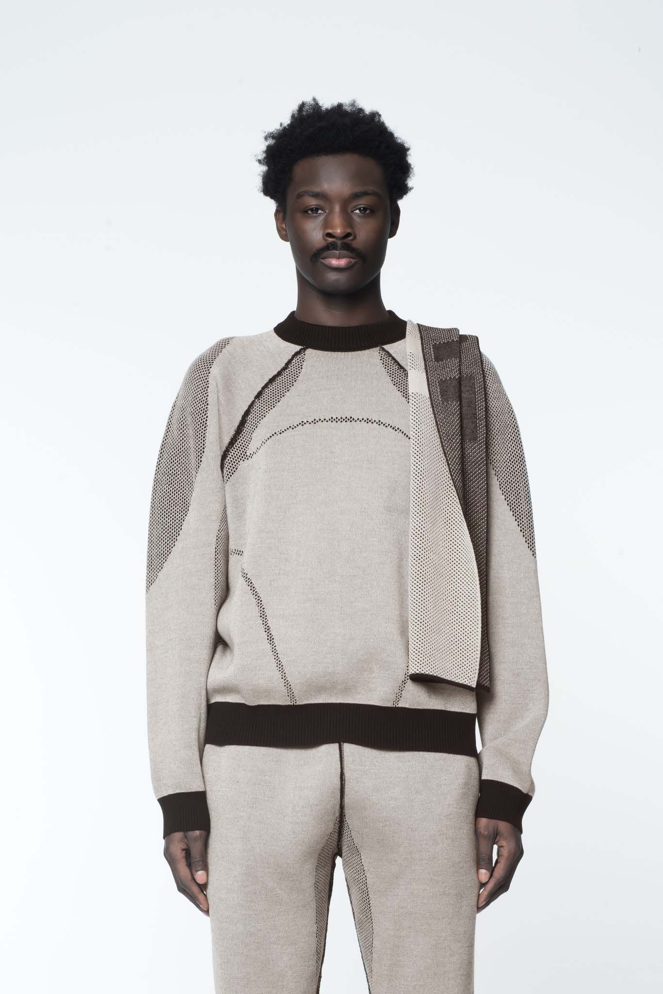 Classic cypher air jumper - beige