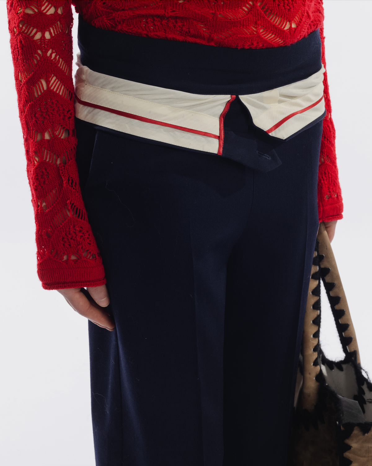 Pantalone dentro fuori