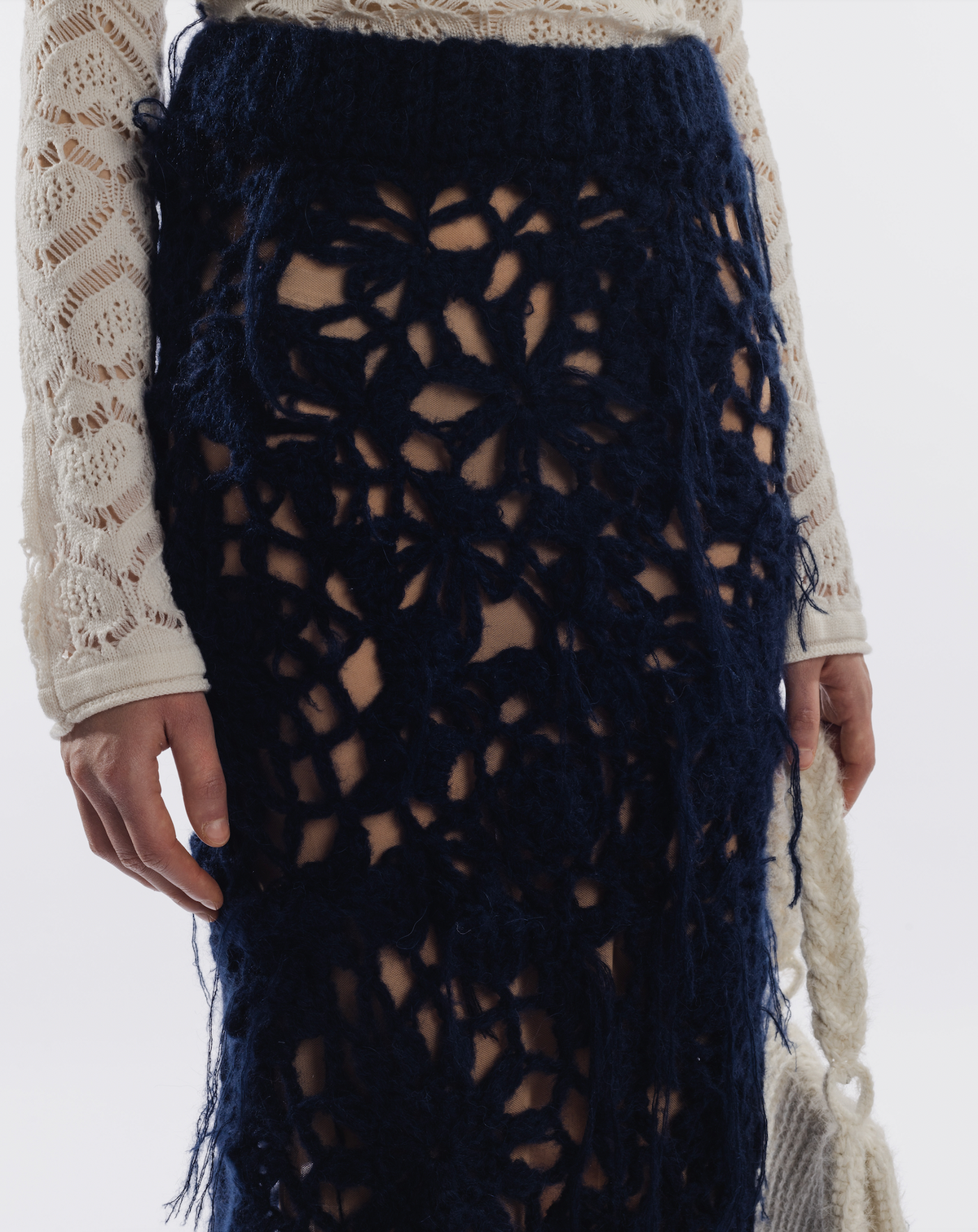 Longuette winter haze crochet