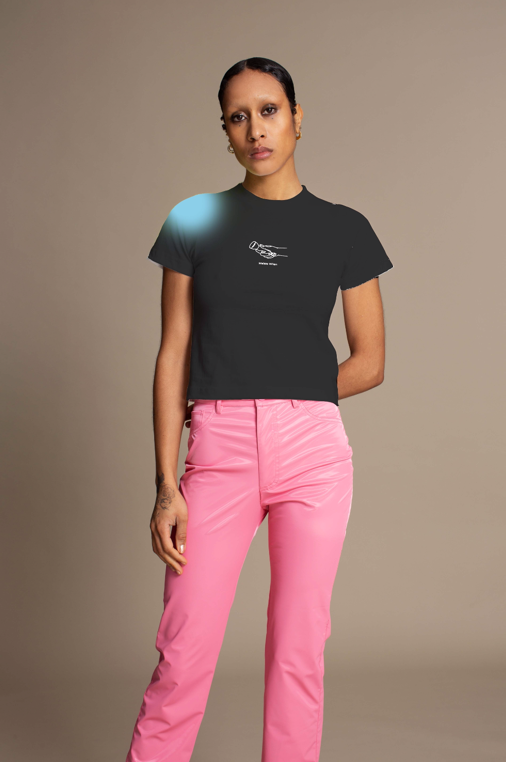 Ys106 flashlight t-shirt