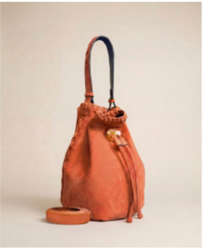 Nirmala suede large iacobella - fuoco