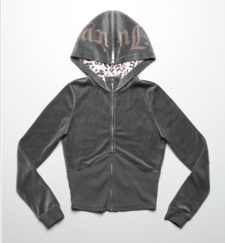 Juicy velour hoodie