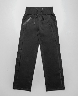 Embossed sweatpants