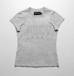 Grey juicy baby tee