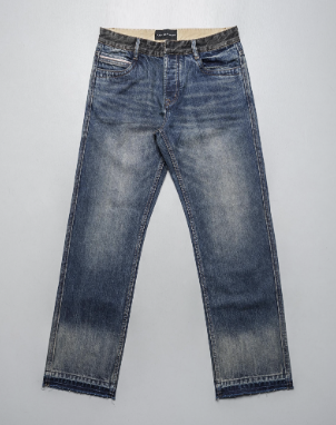 Raw selvedge denim