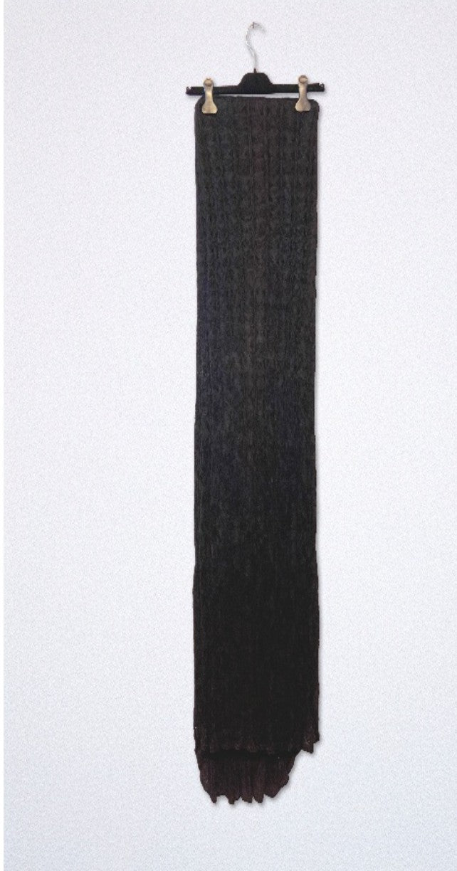 Vintage knitted maxi skirt