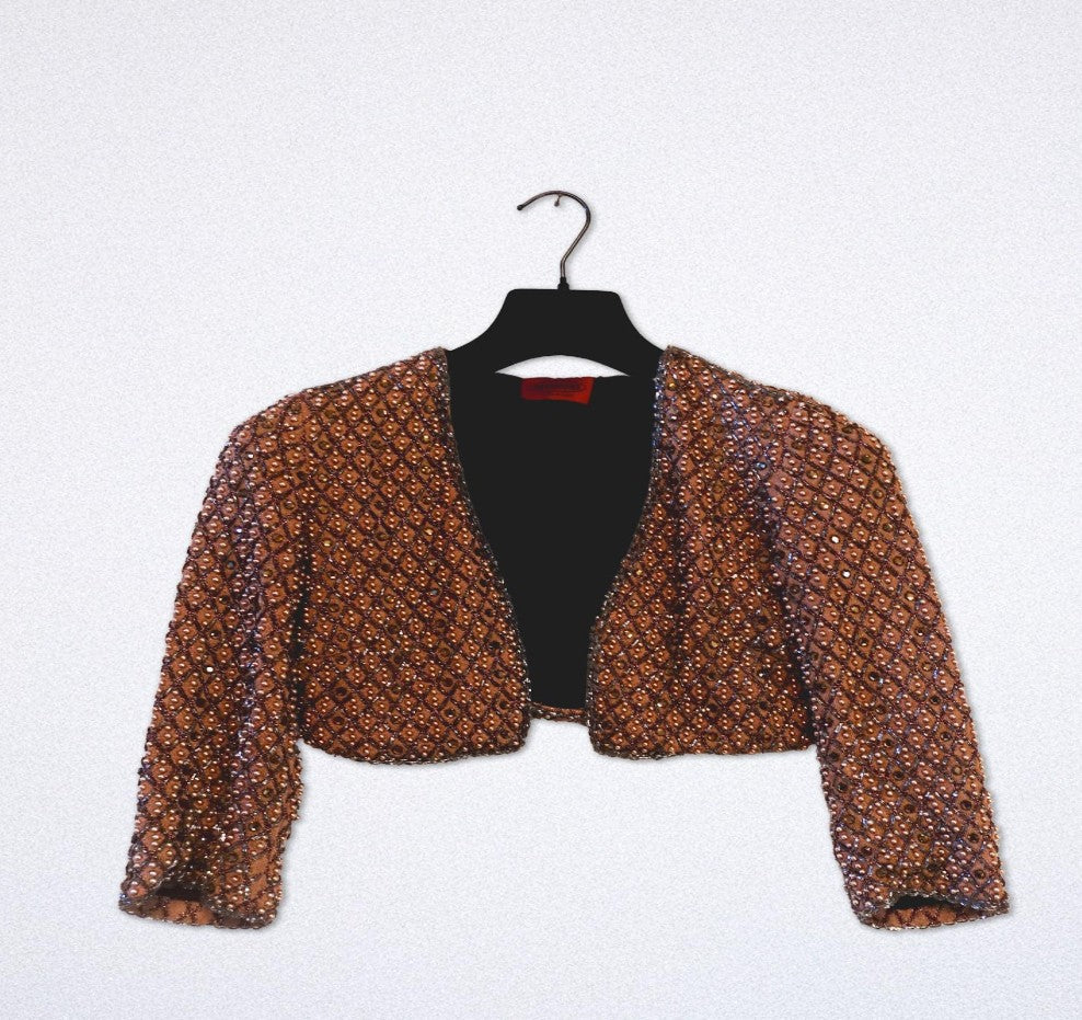Missoni beaded bolero jacket