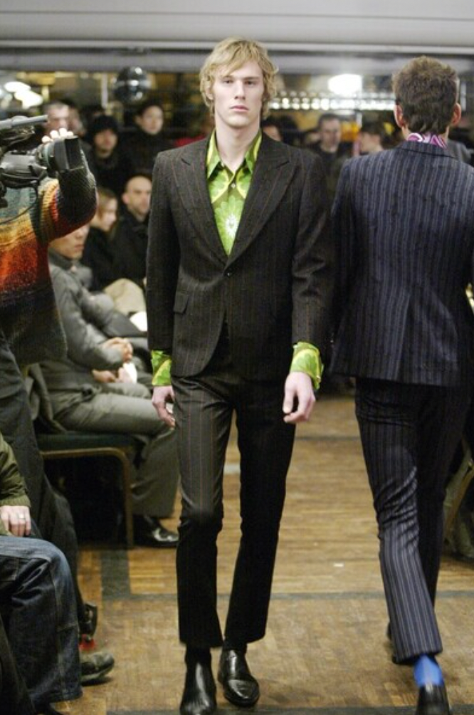 Junya watanabe man a/w 2004 red striped jacket