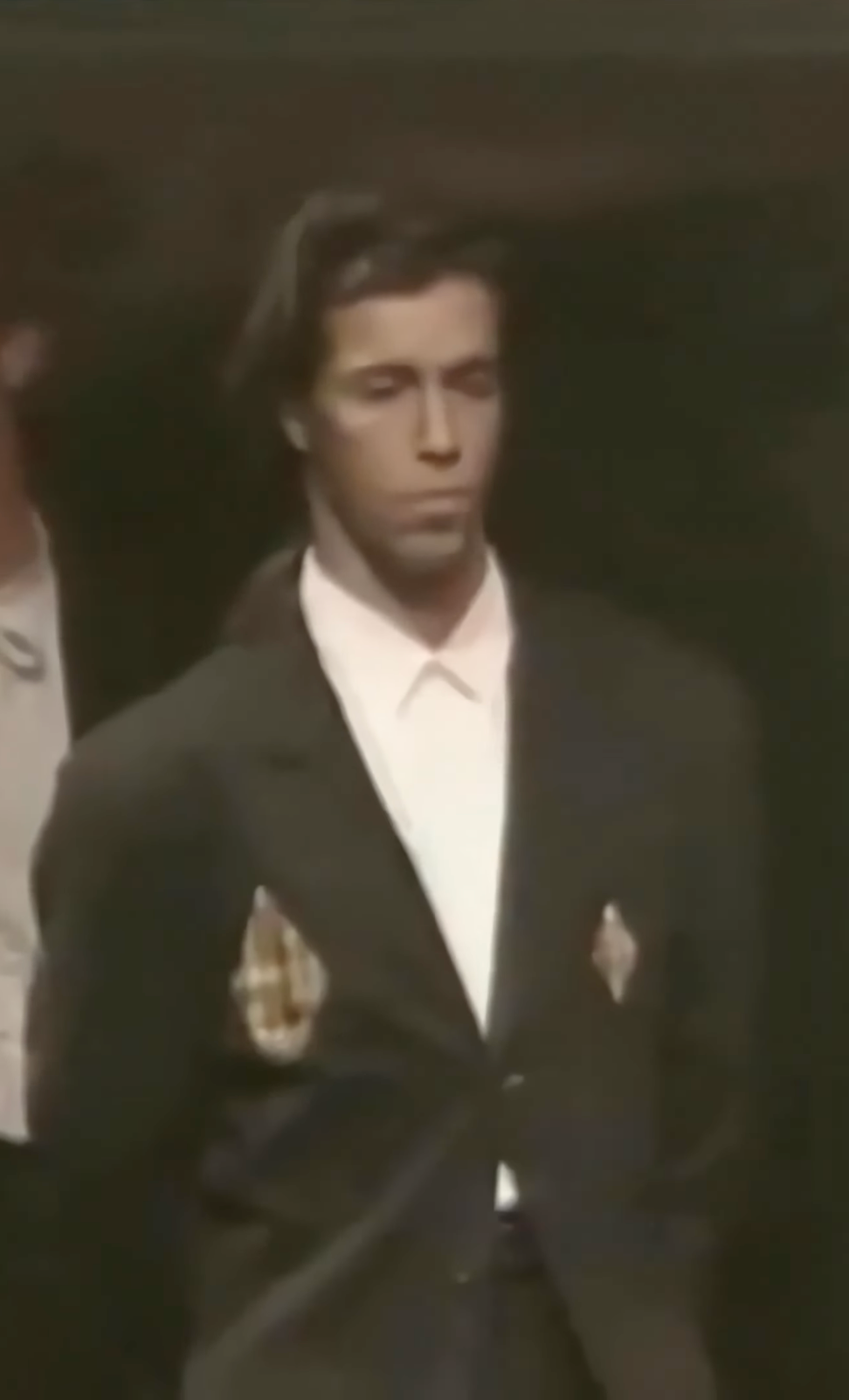 Yohji yamamoto pour homme s/s 1988 patched jacket