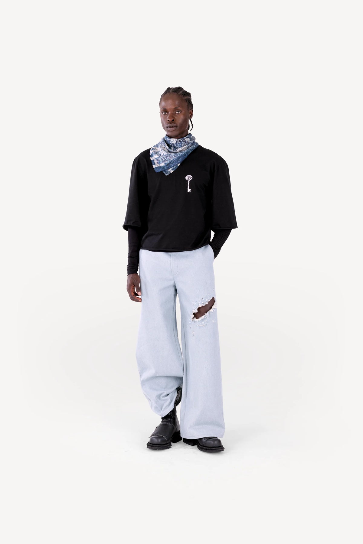Silk scarf (varius)