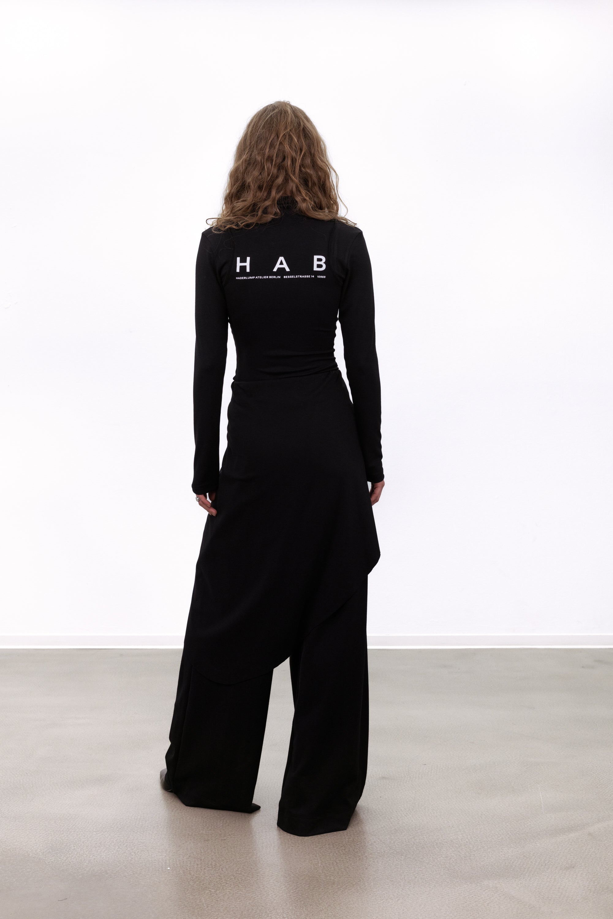 Skirt pants black