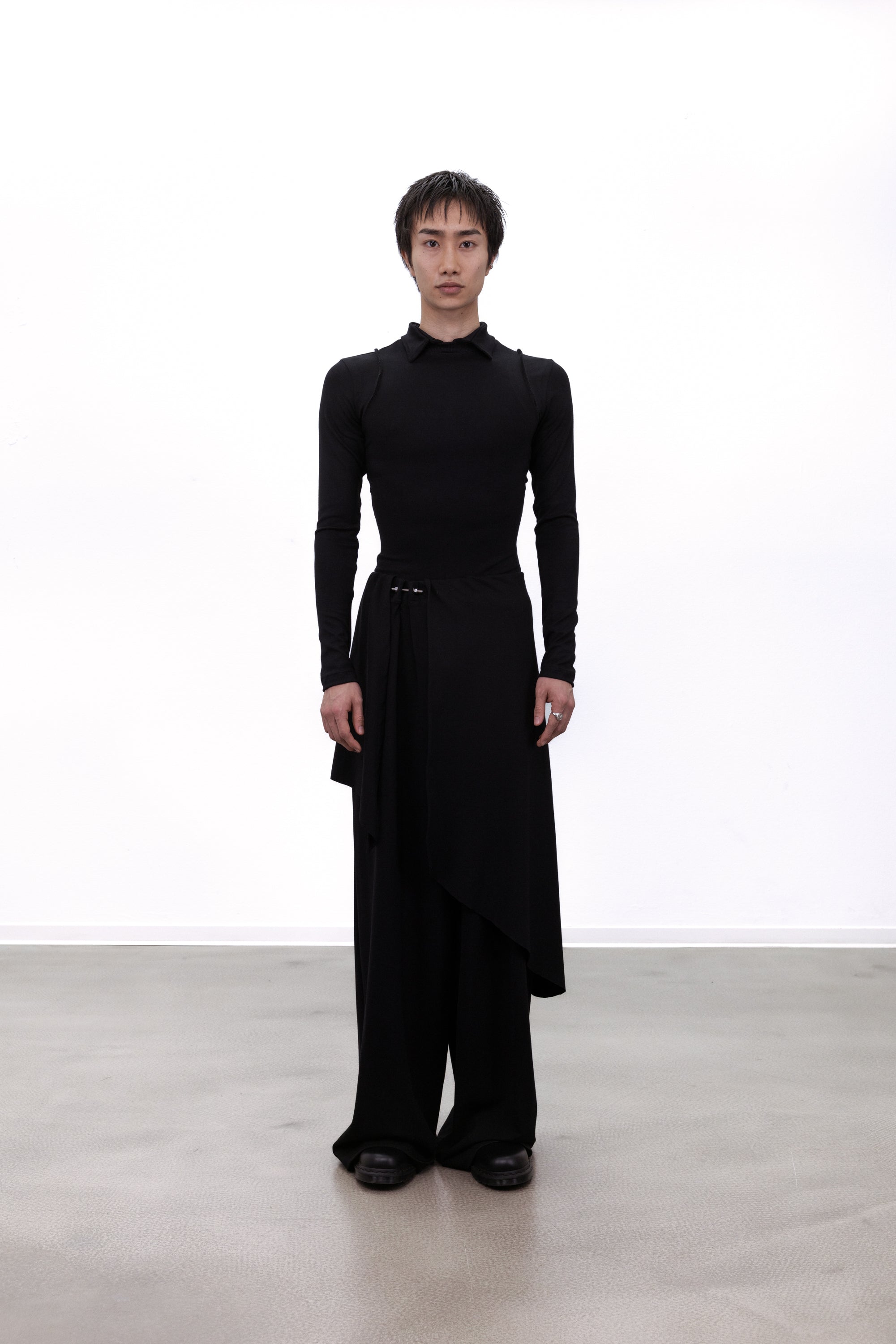 Skirt pants black