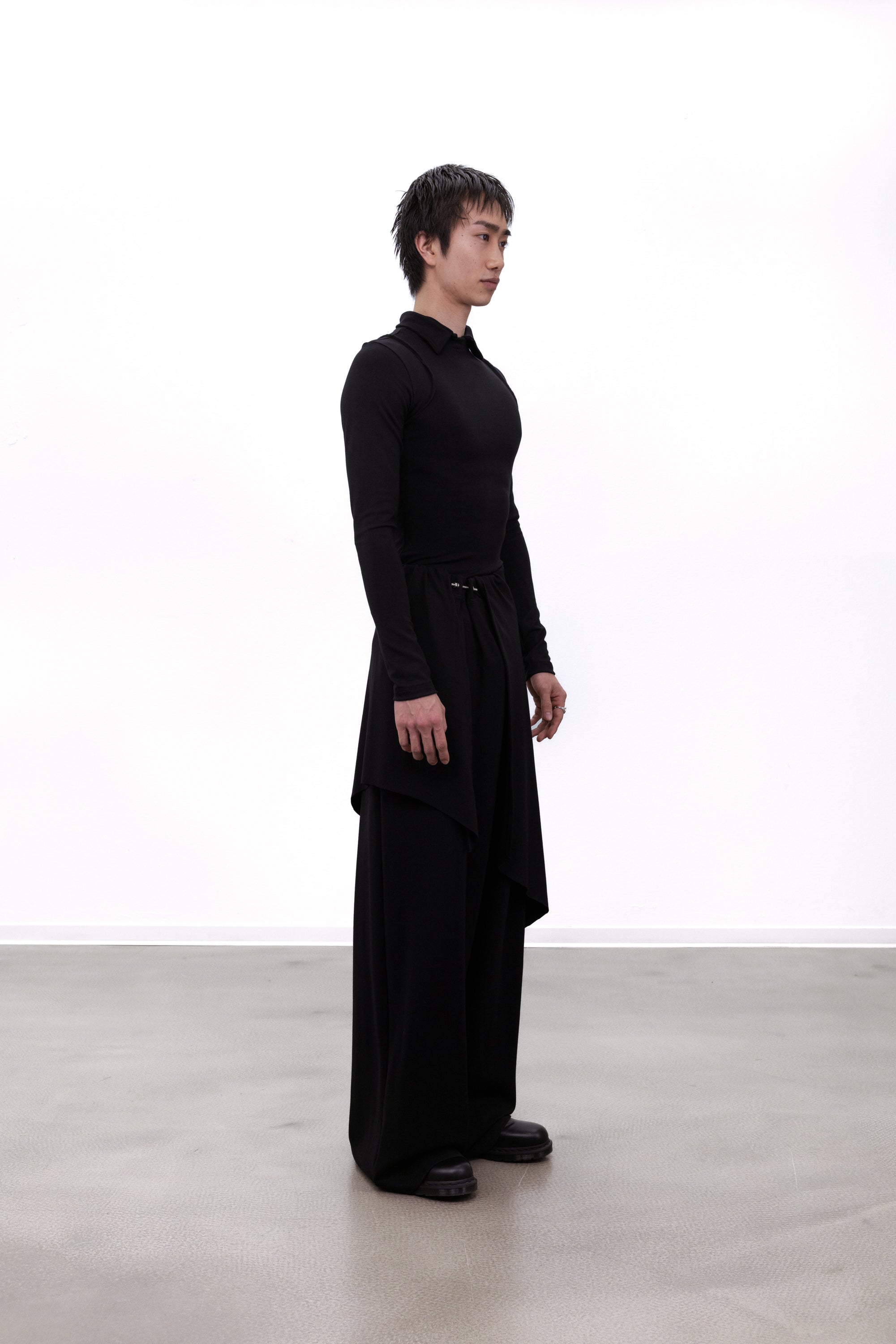Skirt pants black