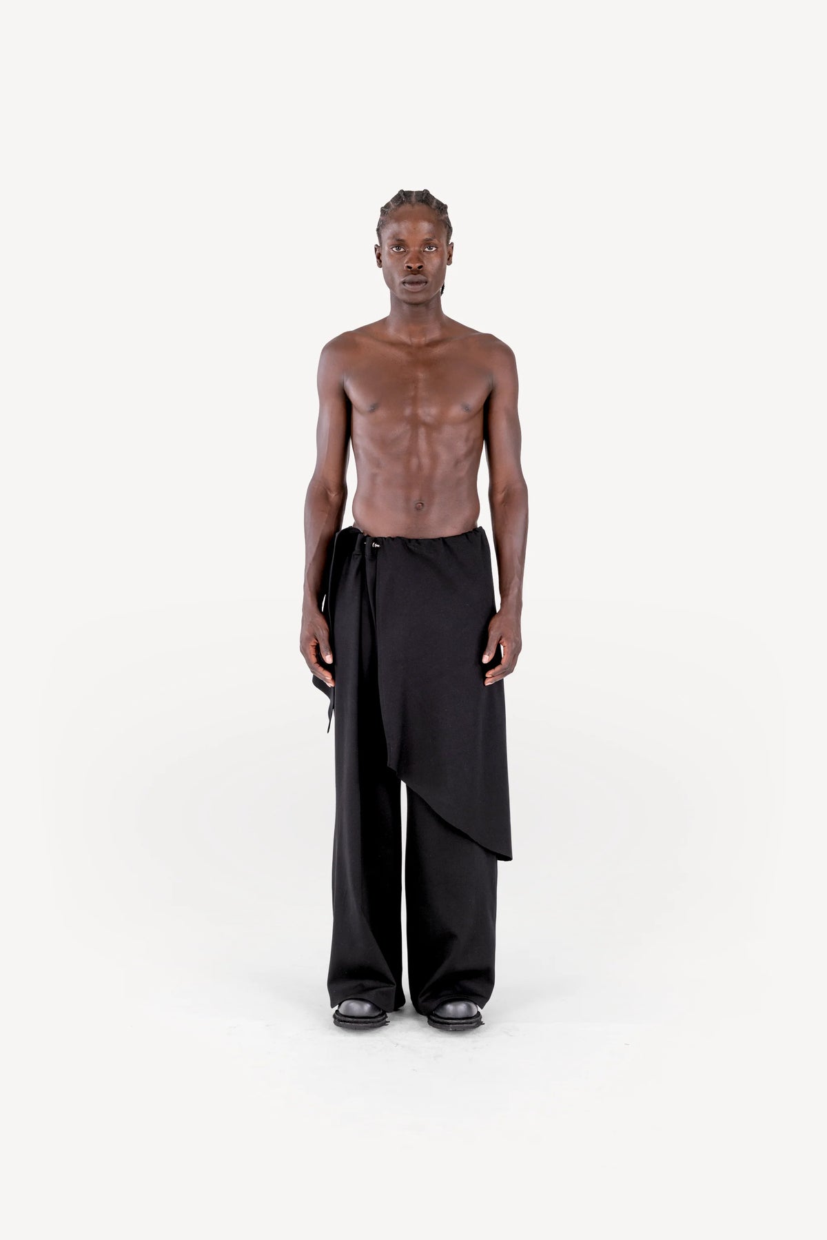 Skirt pants black