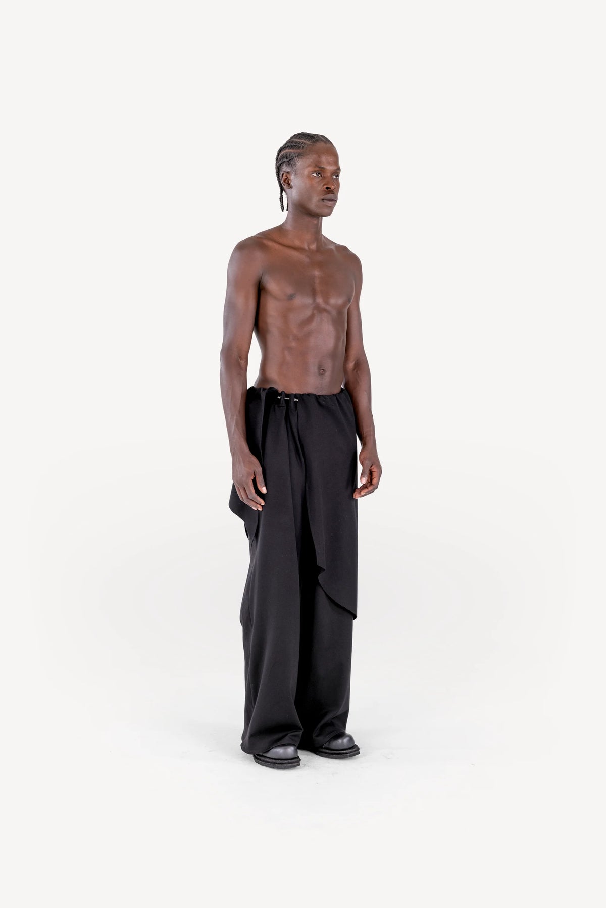 Skirt pants black