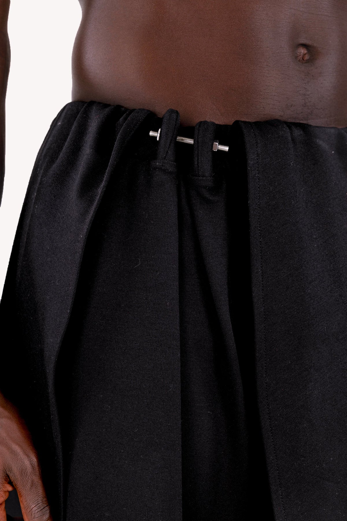 Skirt pants black