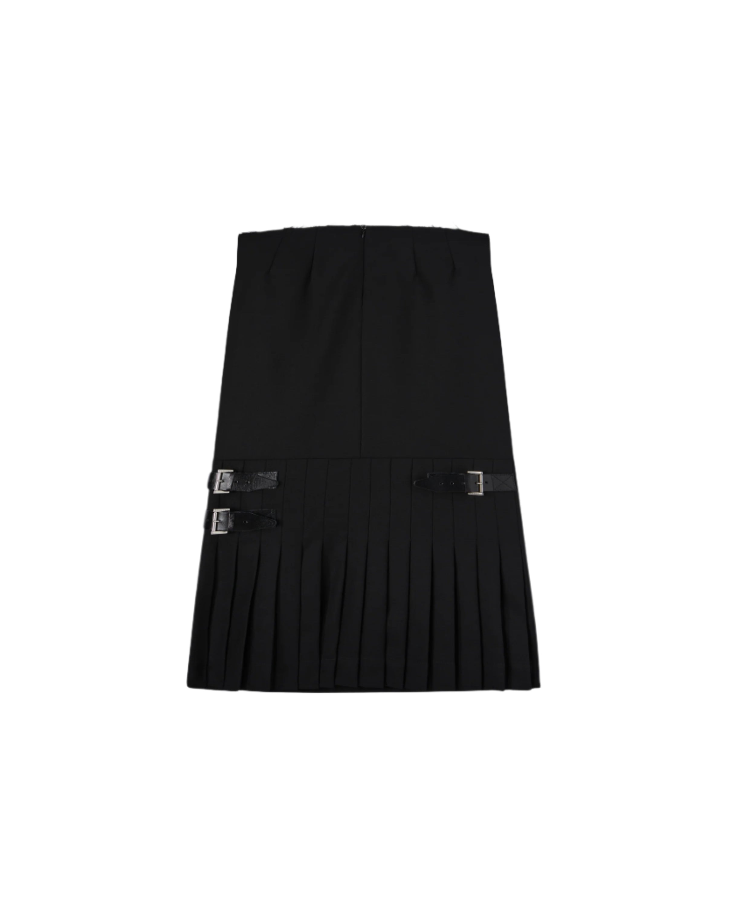 Convex skirt black