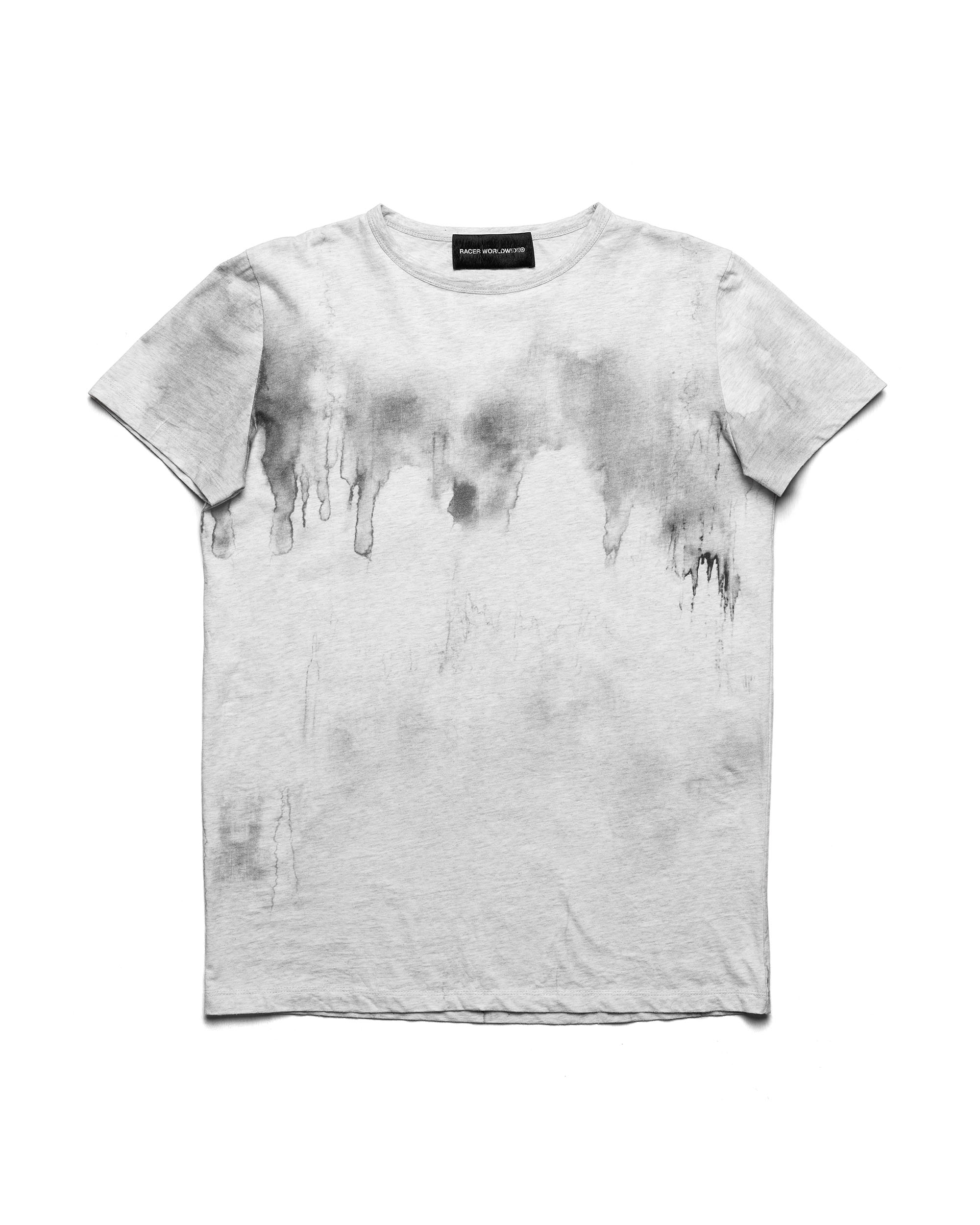 Slim oil print t-shirt