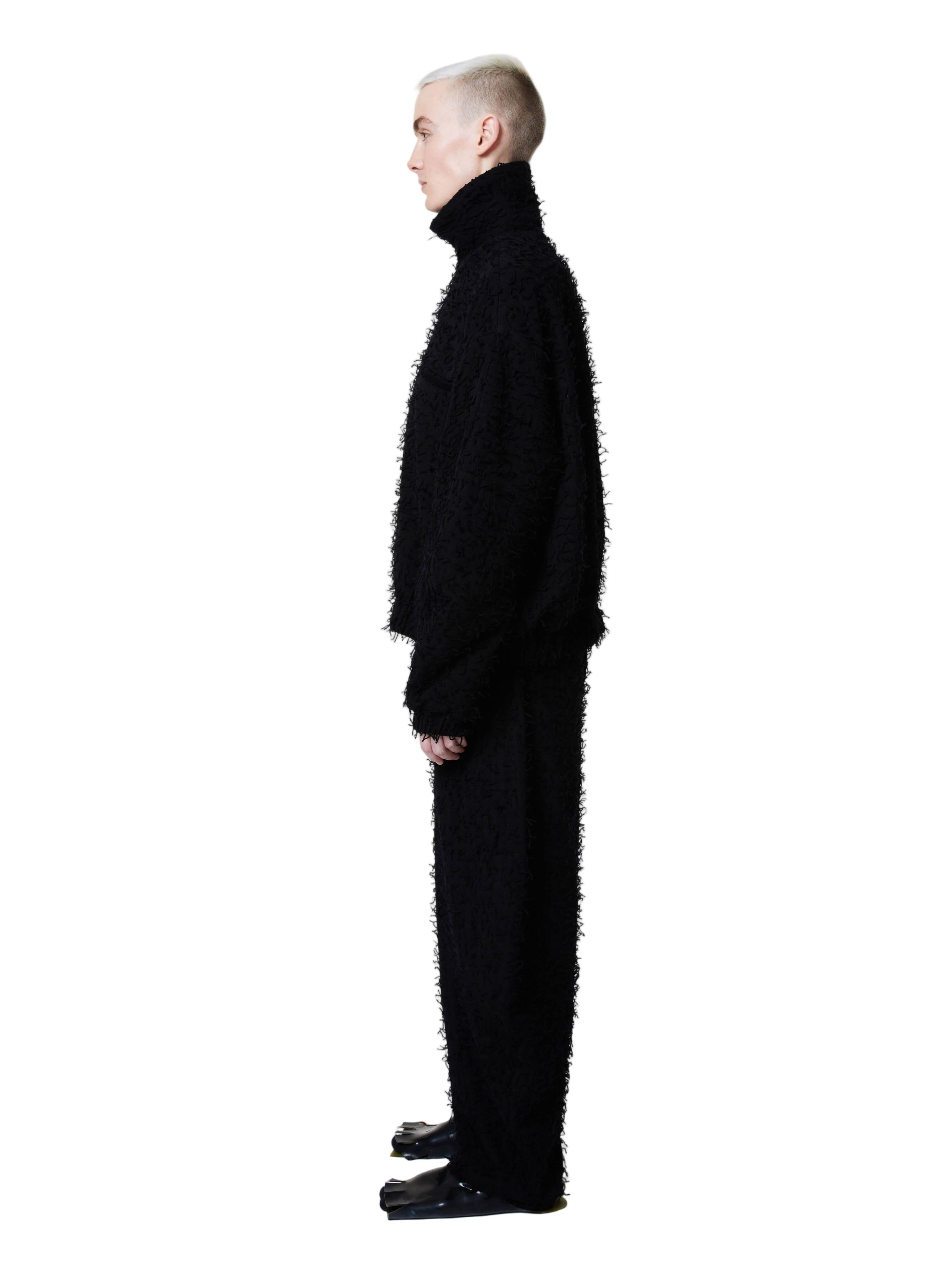Black sprinkled trousers | limo fit