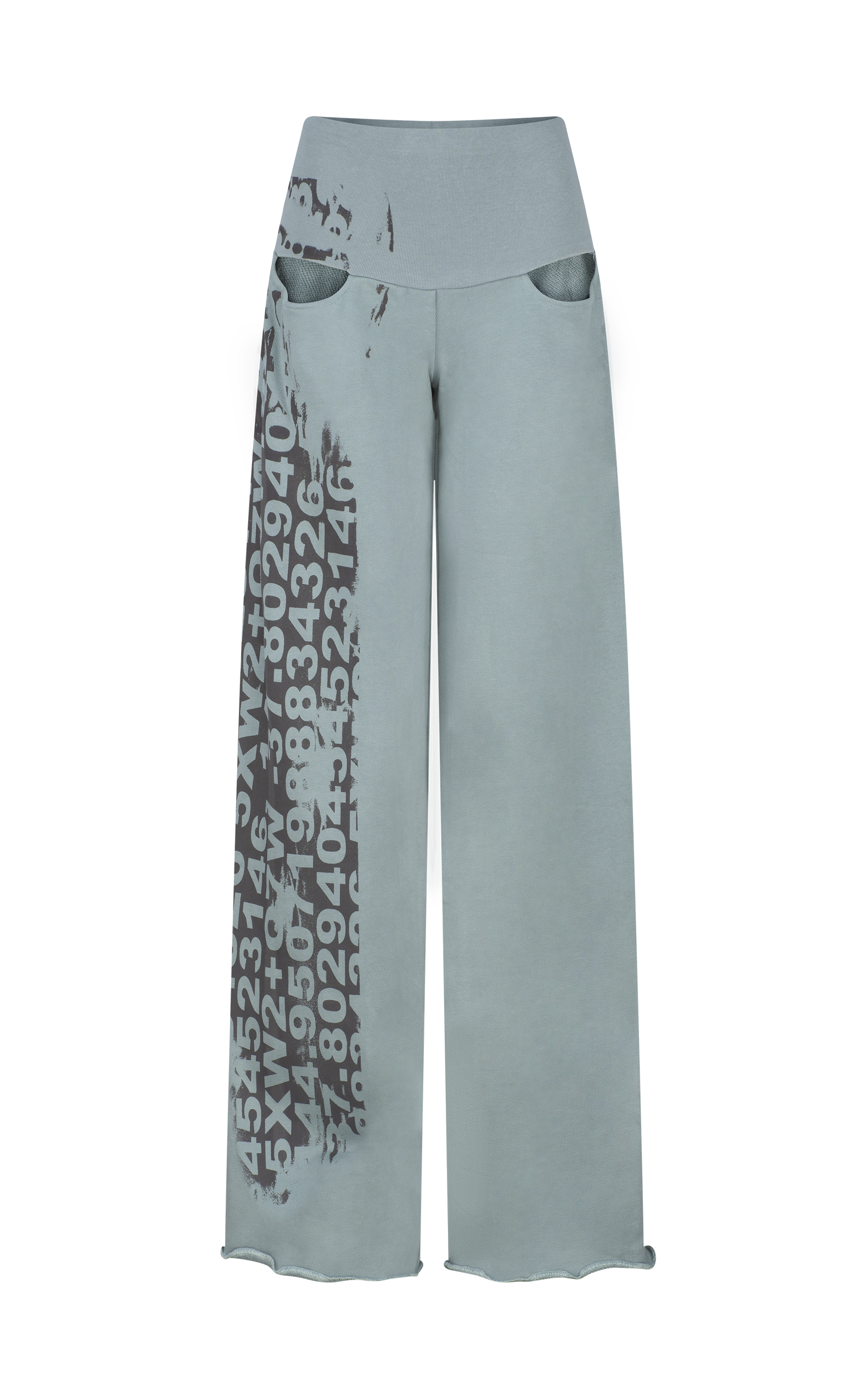 North pant - steel and charcoal