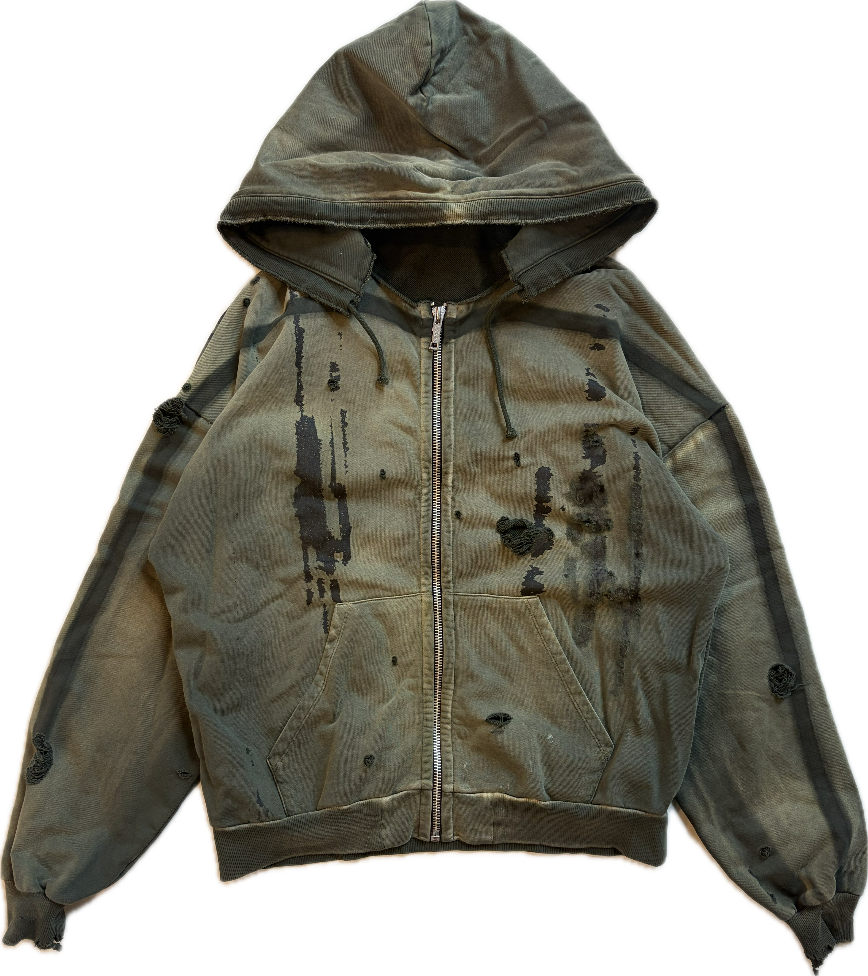 Stone washed hoodie