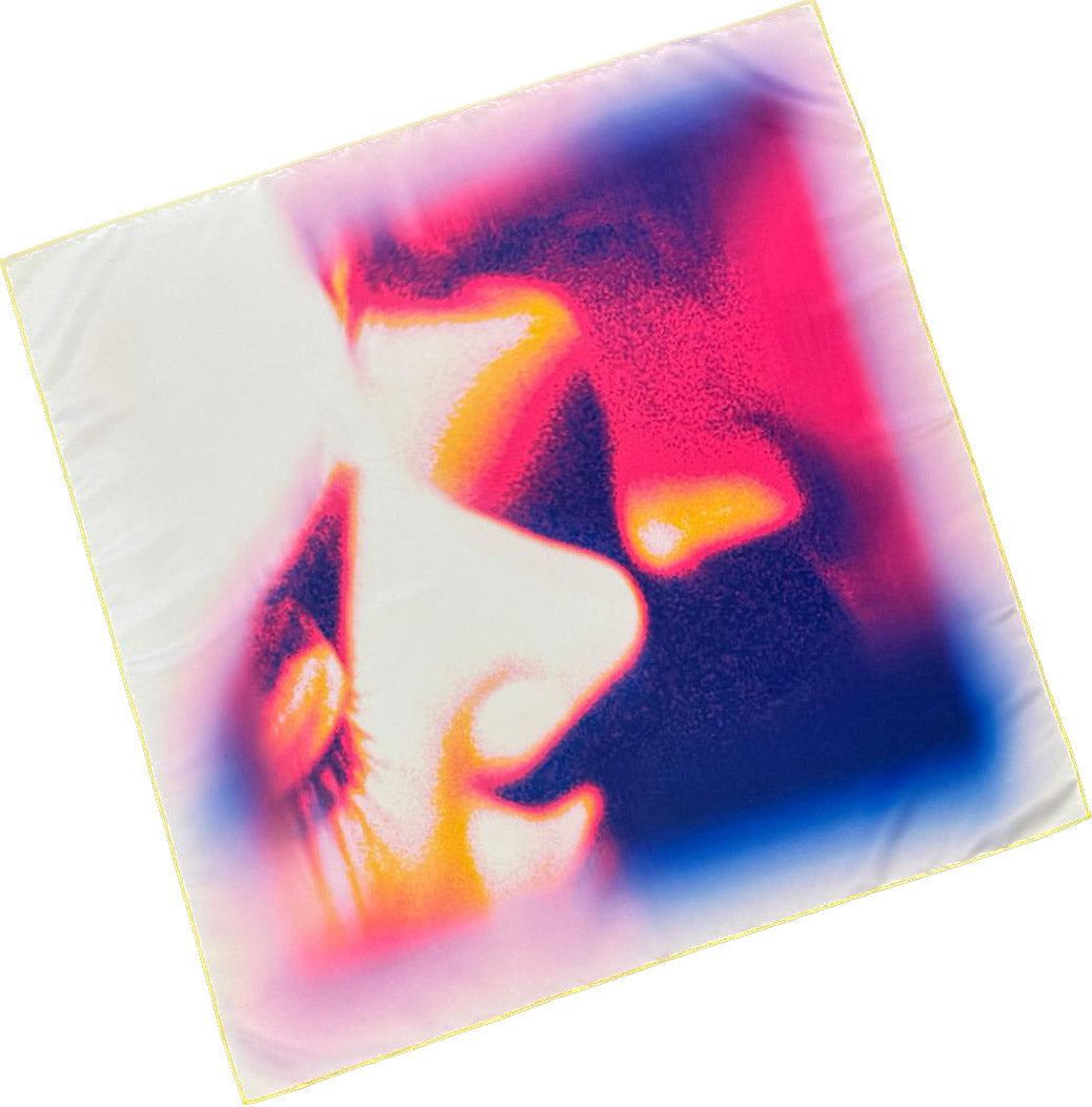 Eternal scarf - blue pink