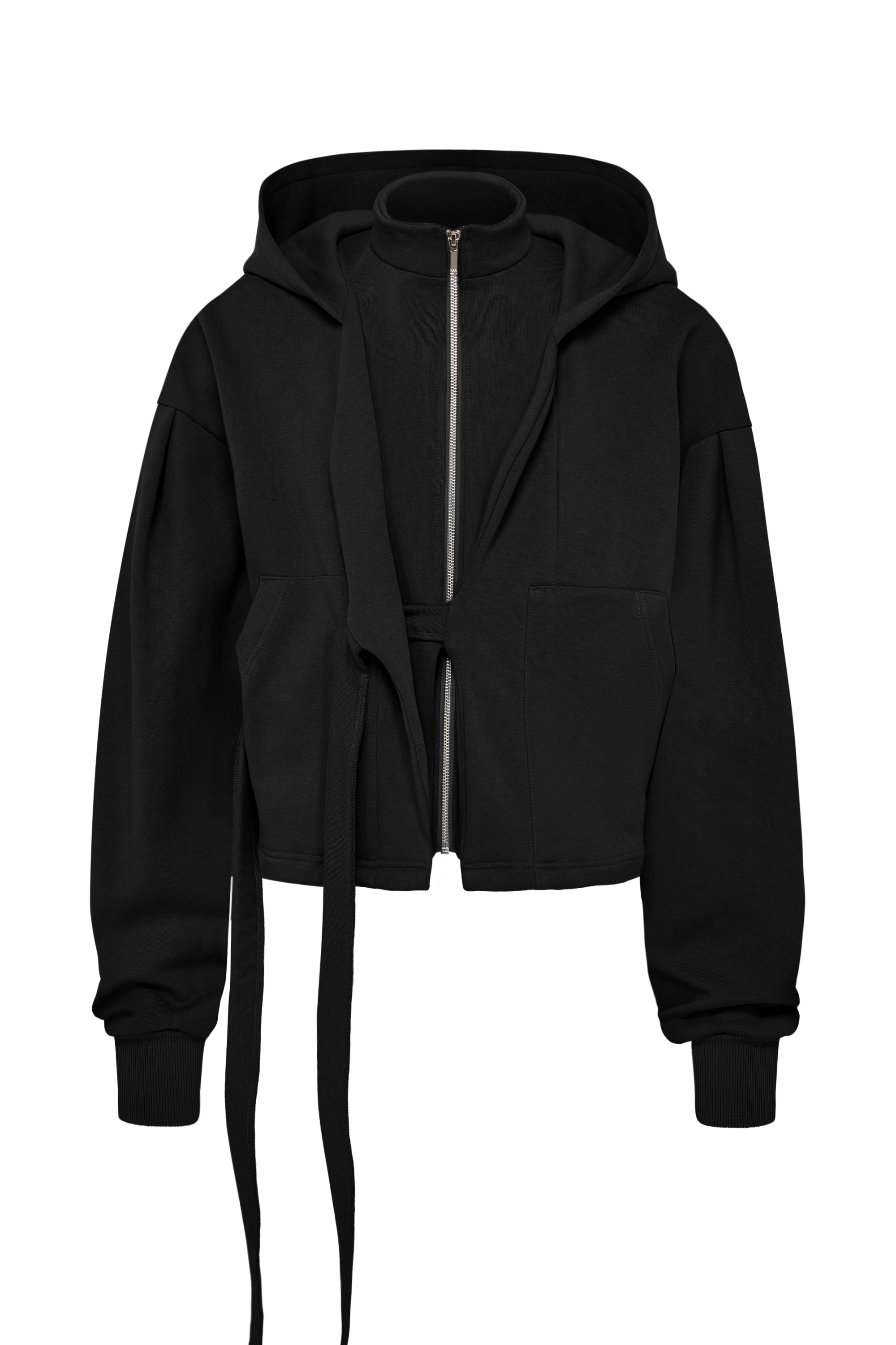 Zip jacket black